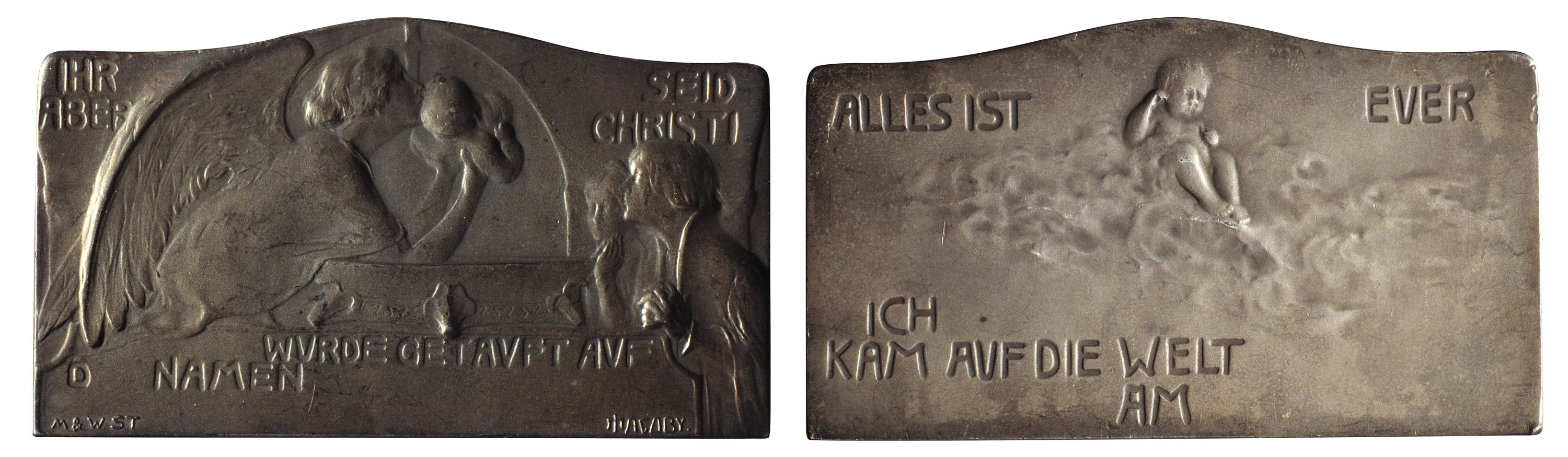 image for: Meinhard Jacoby - Record de bateig - 1898