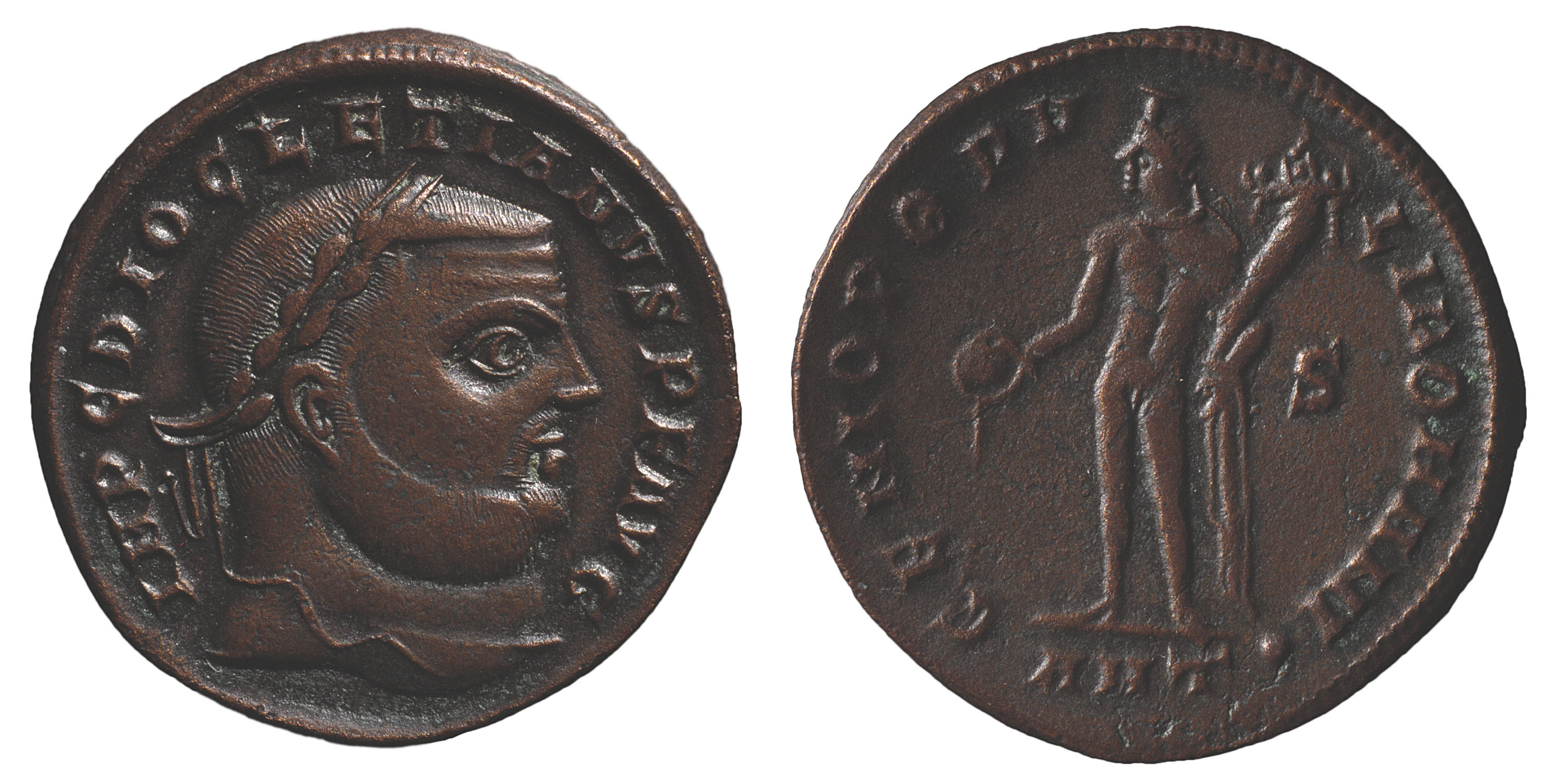 image for: Dioclecià - Nummus d&#039;Antiloquia - 304-305