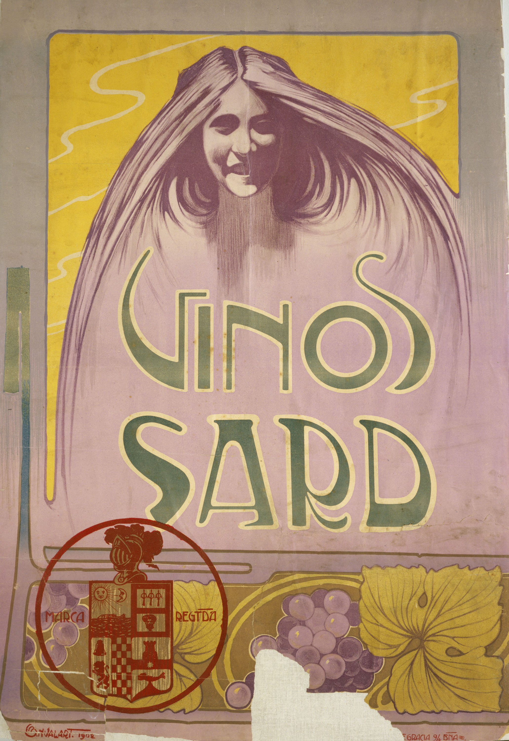 image for: Carles Barral Nualart - Vinos Sard - 1902