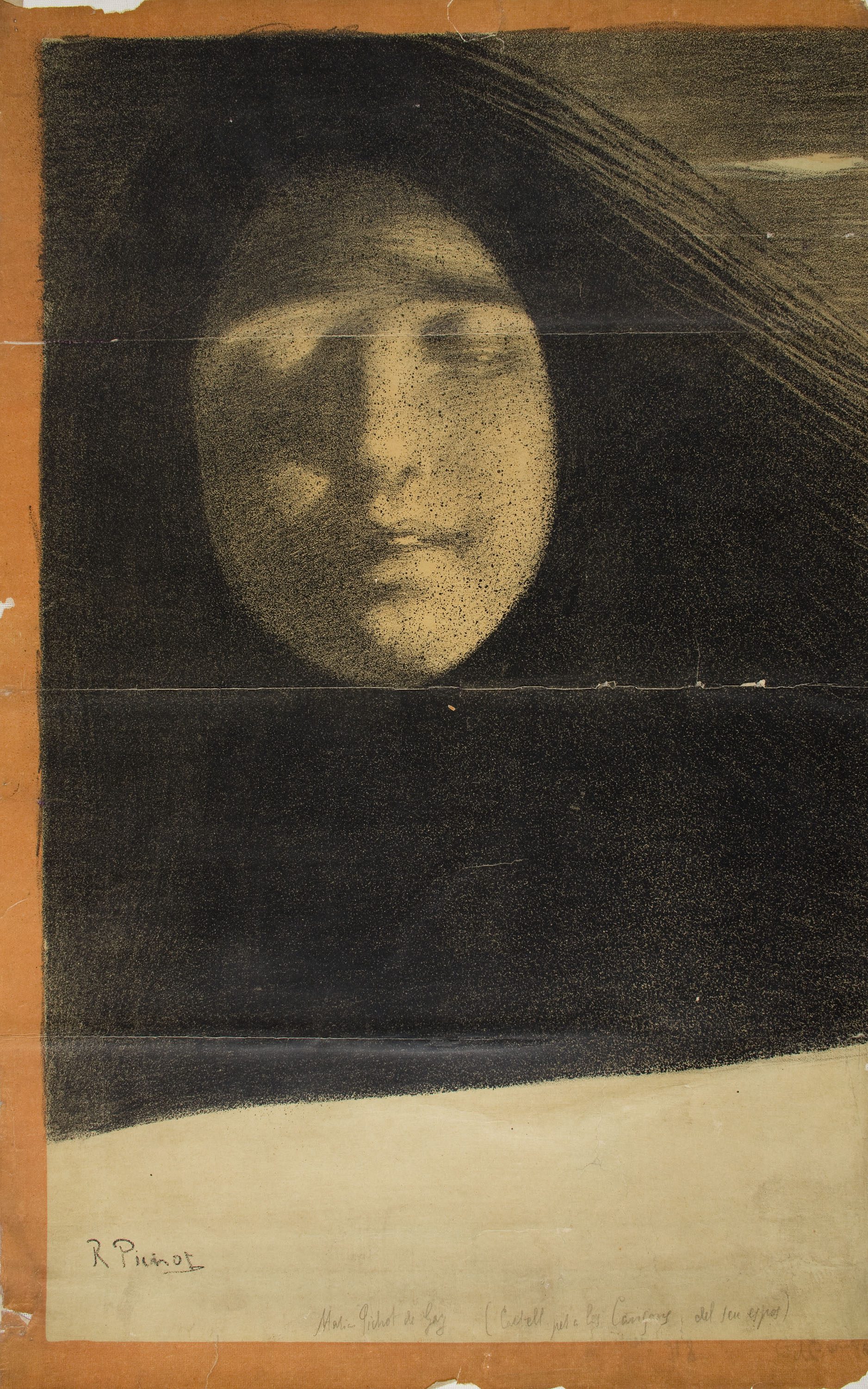 image for: Ramon Pichot Gironés - [Maria Pichot de Gay. Cartell per a les Cançons del seu espòs] - 1900