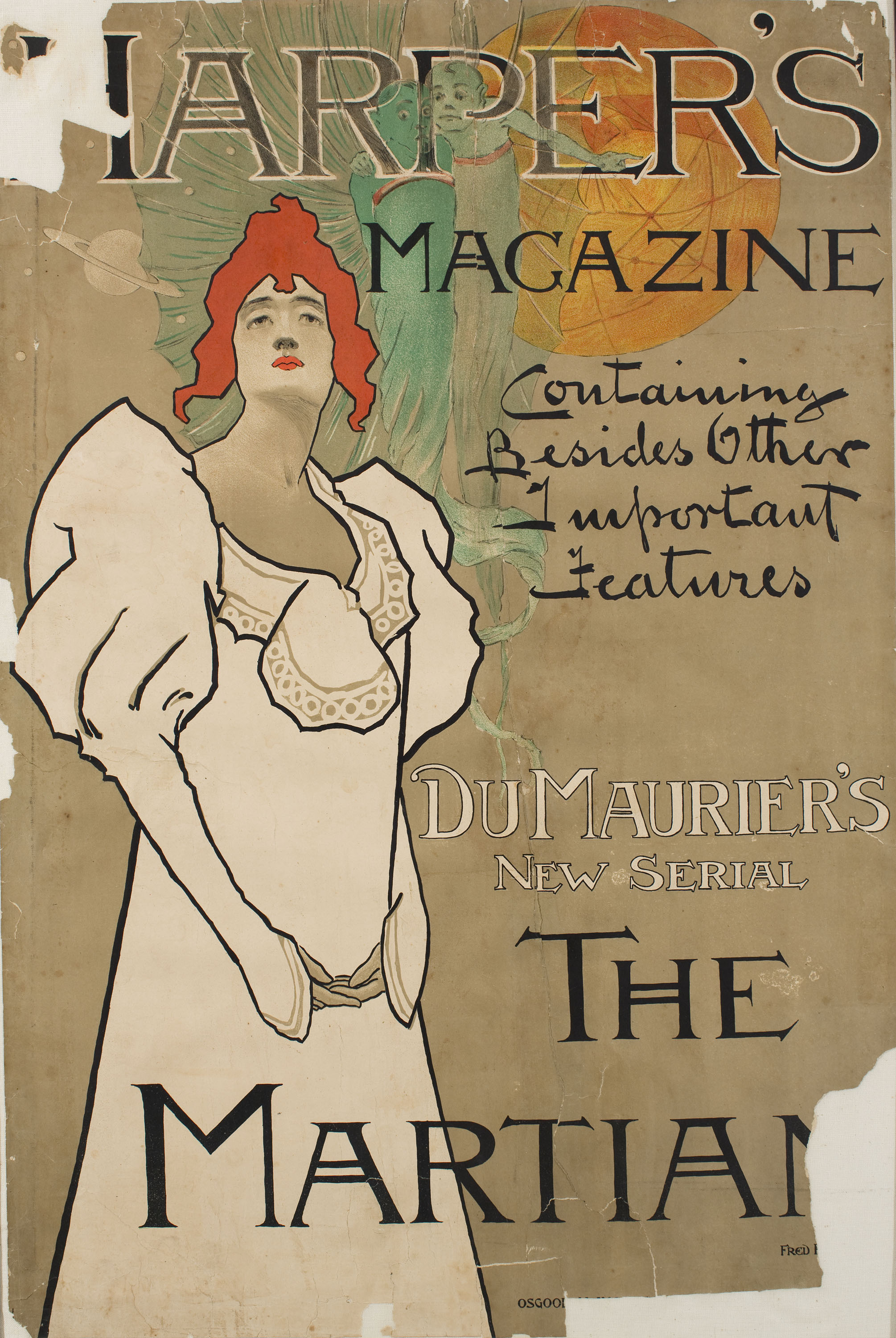 image for: Fred Hyland - Harper&#039;s Magazine. The Martian - 1896