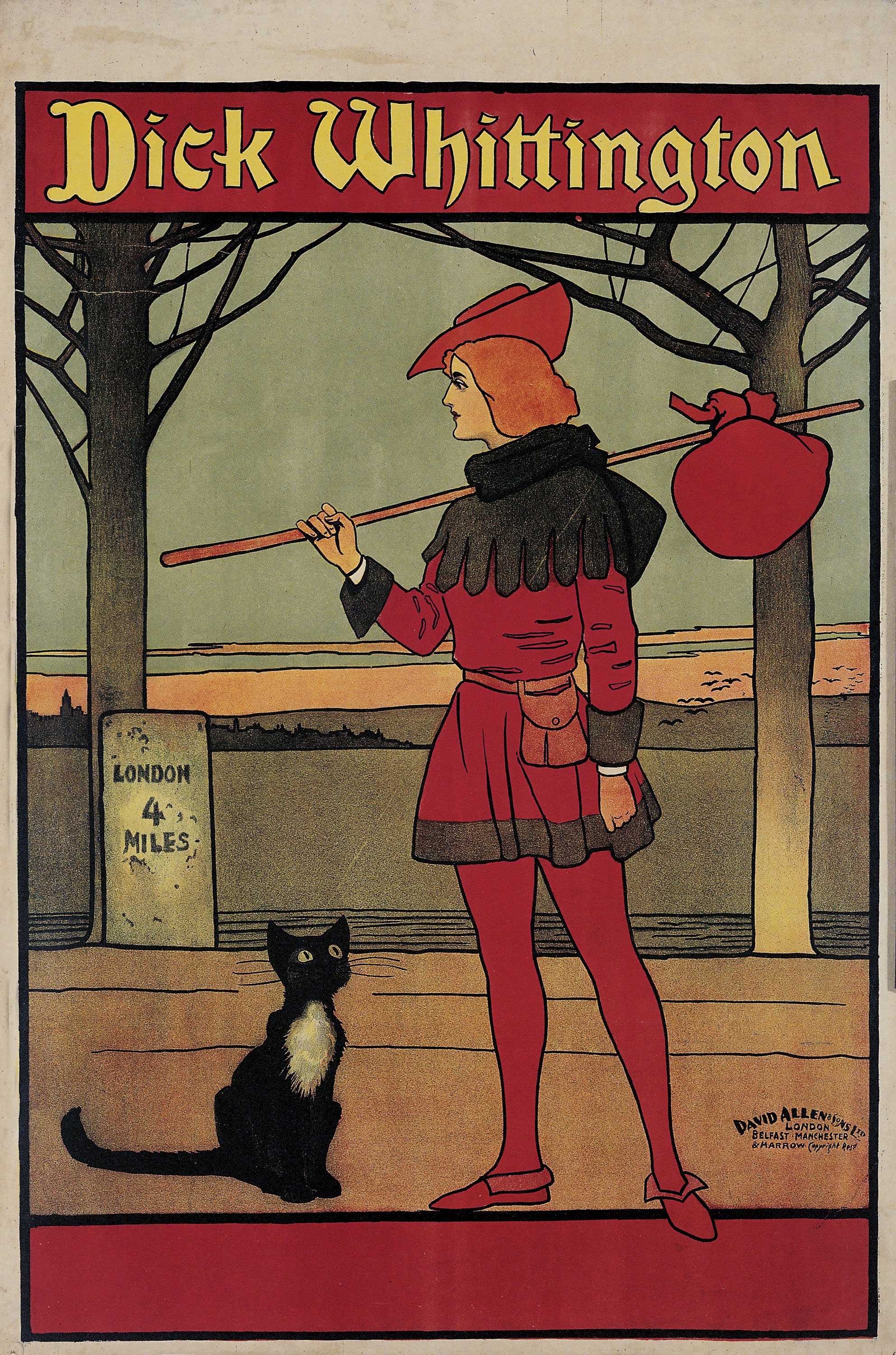 image for: John Hassall - Dick Whittinngton - 1901 o anterior