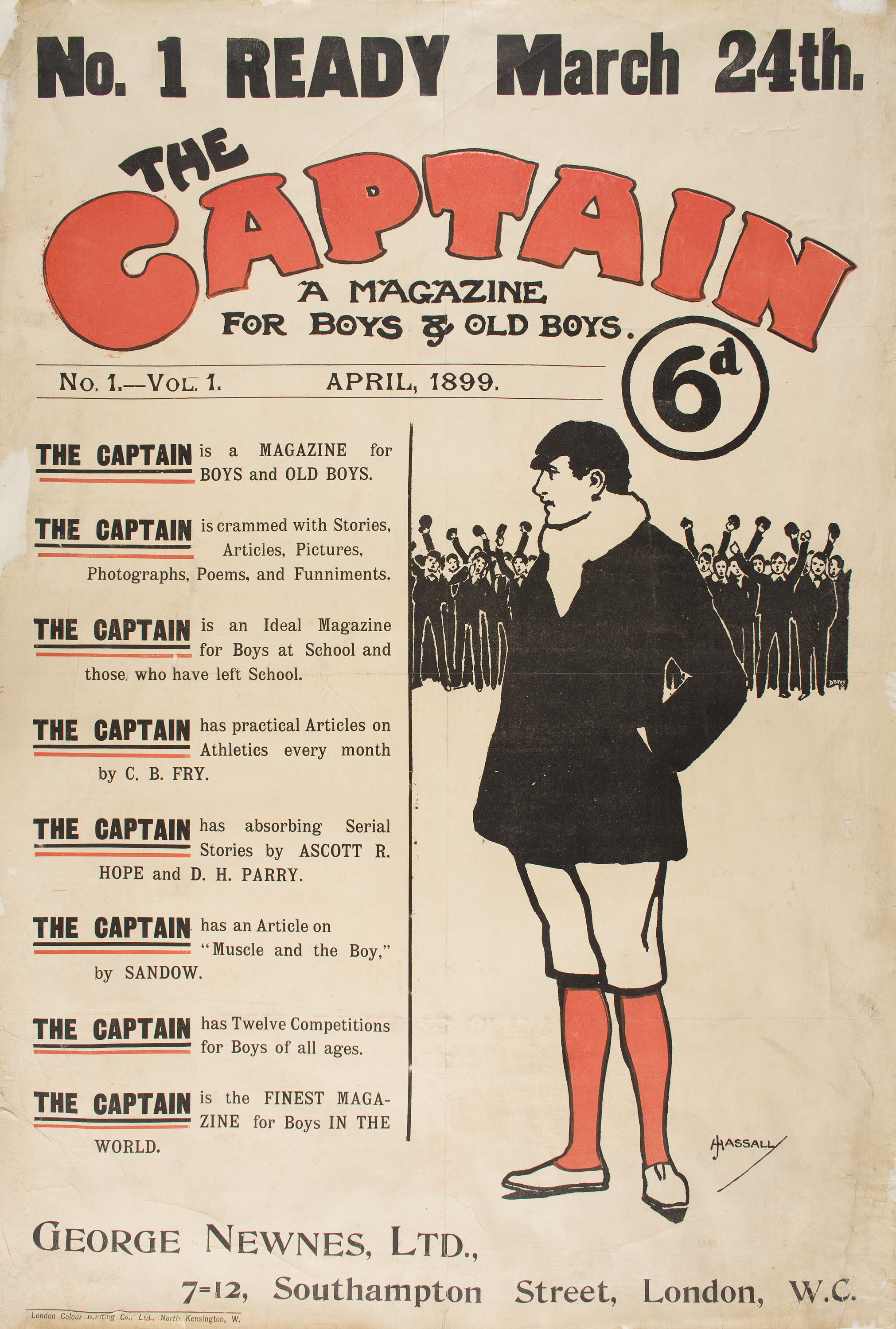 image for: John Hassall - The Captain - 1899