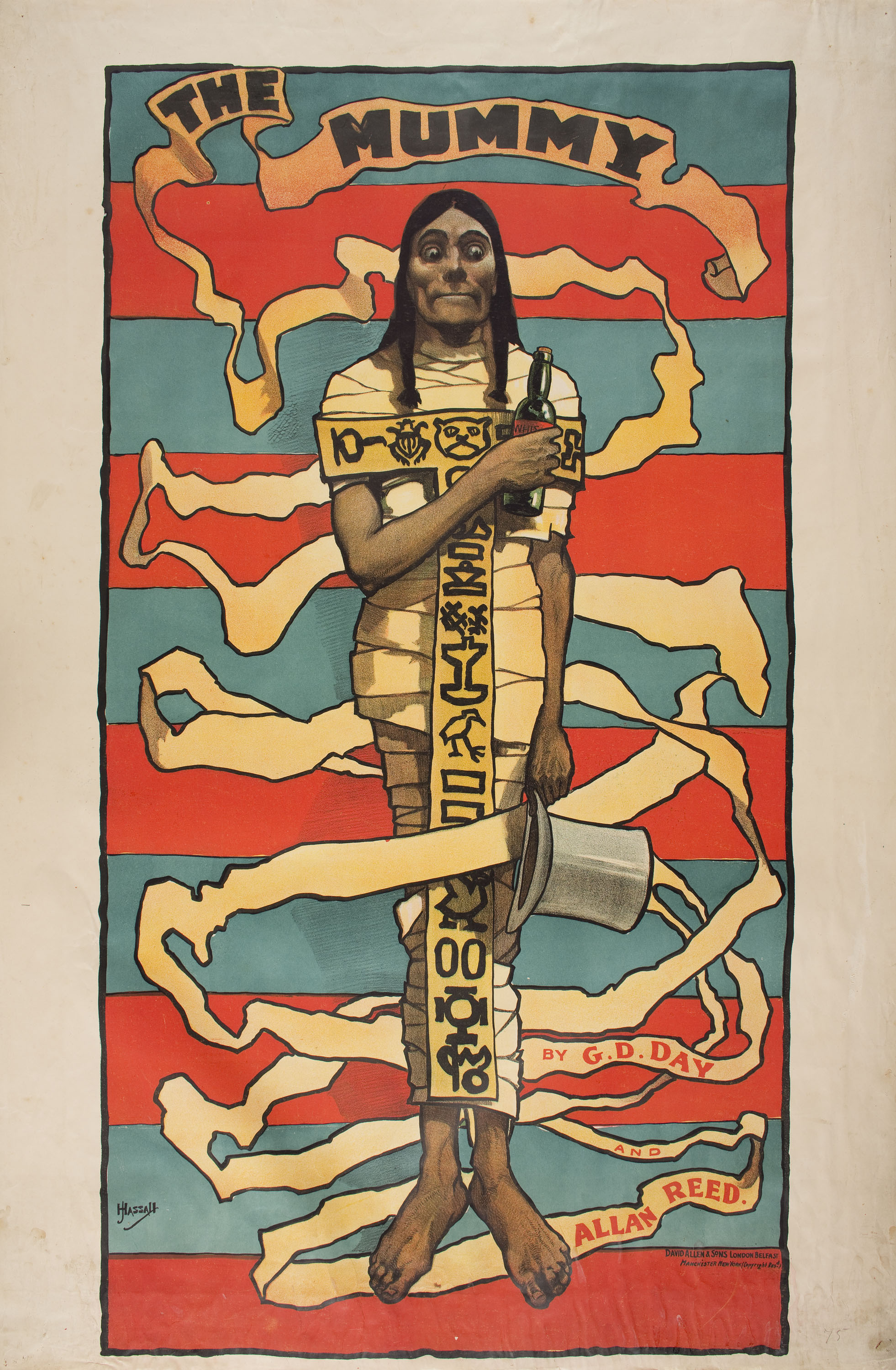 image for: John Hassall - The Mummy - Cap a 1895