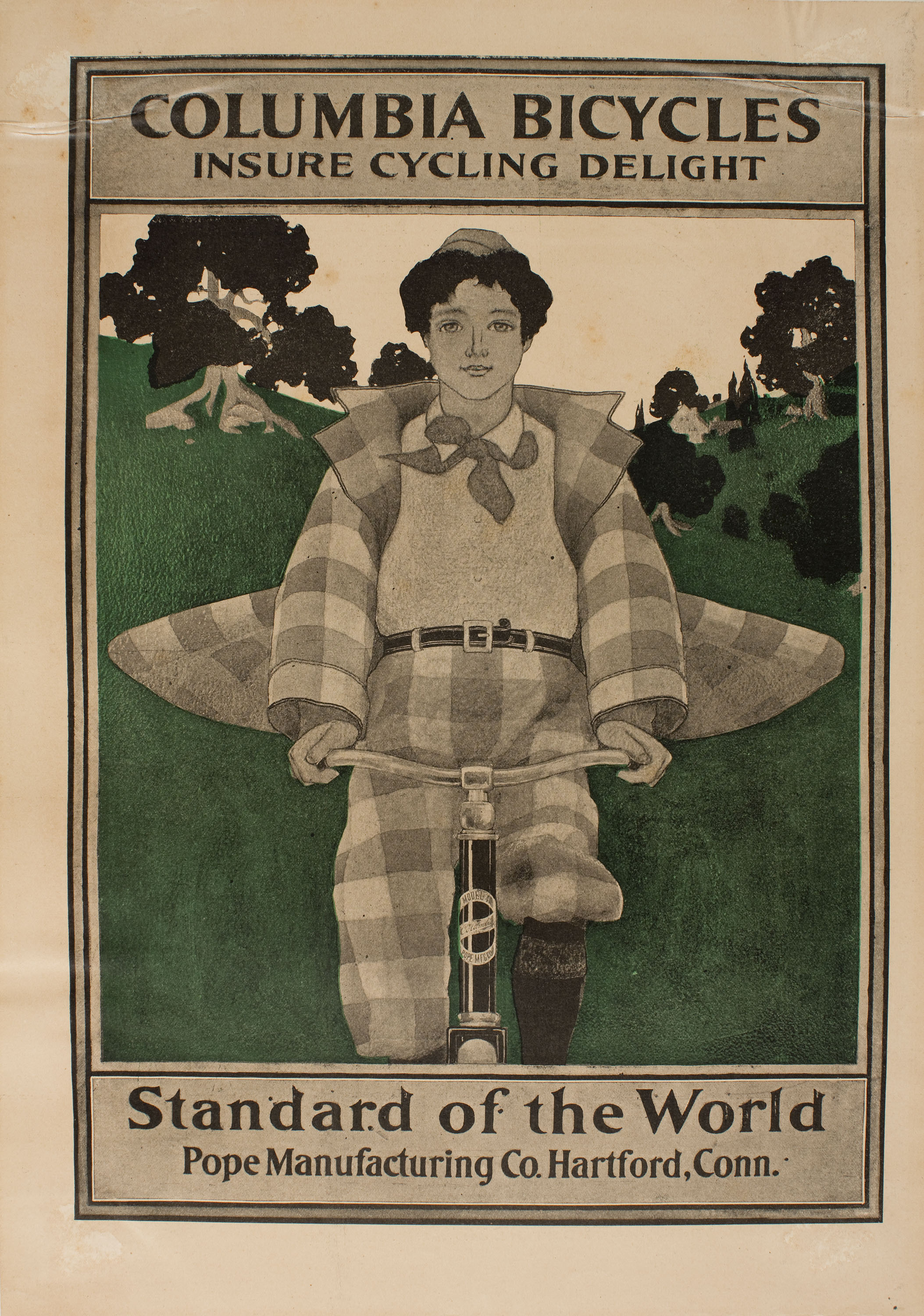 image for: Maxfield Parrish - Columbia Bicycles - 1896