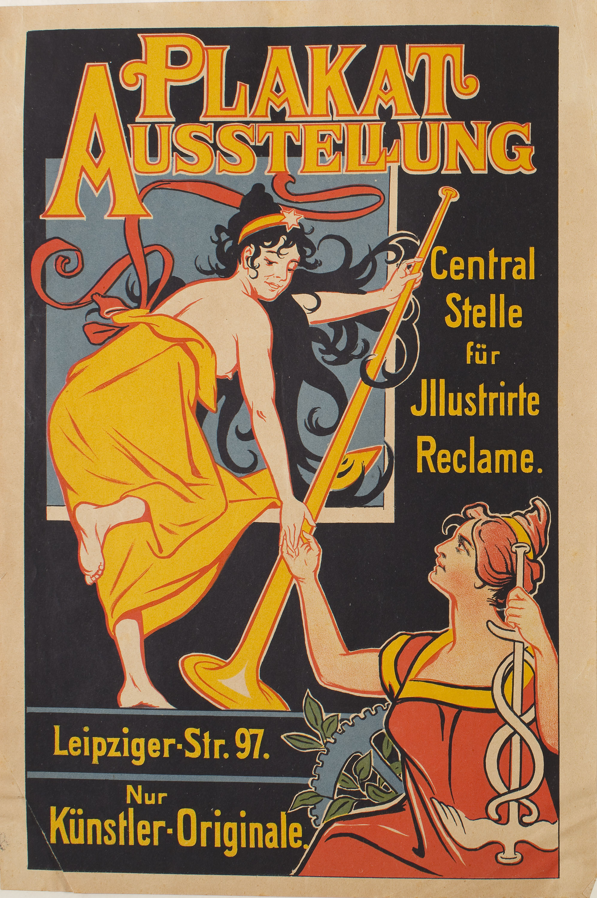image for: Anònim - Plakat Ausstellung - Cap a 1890-1910