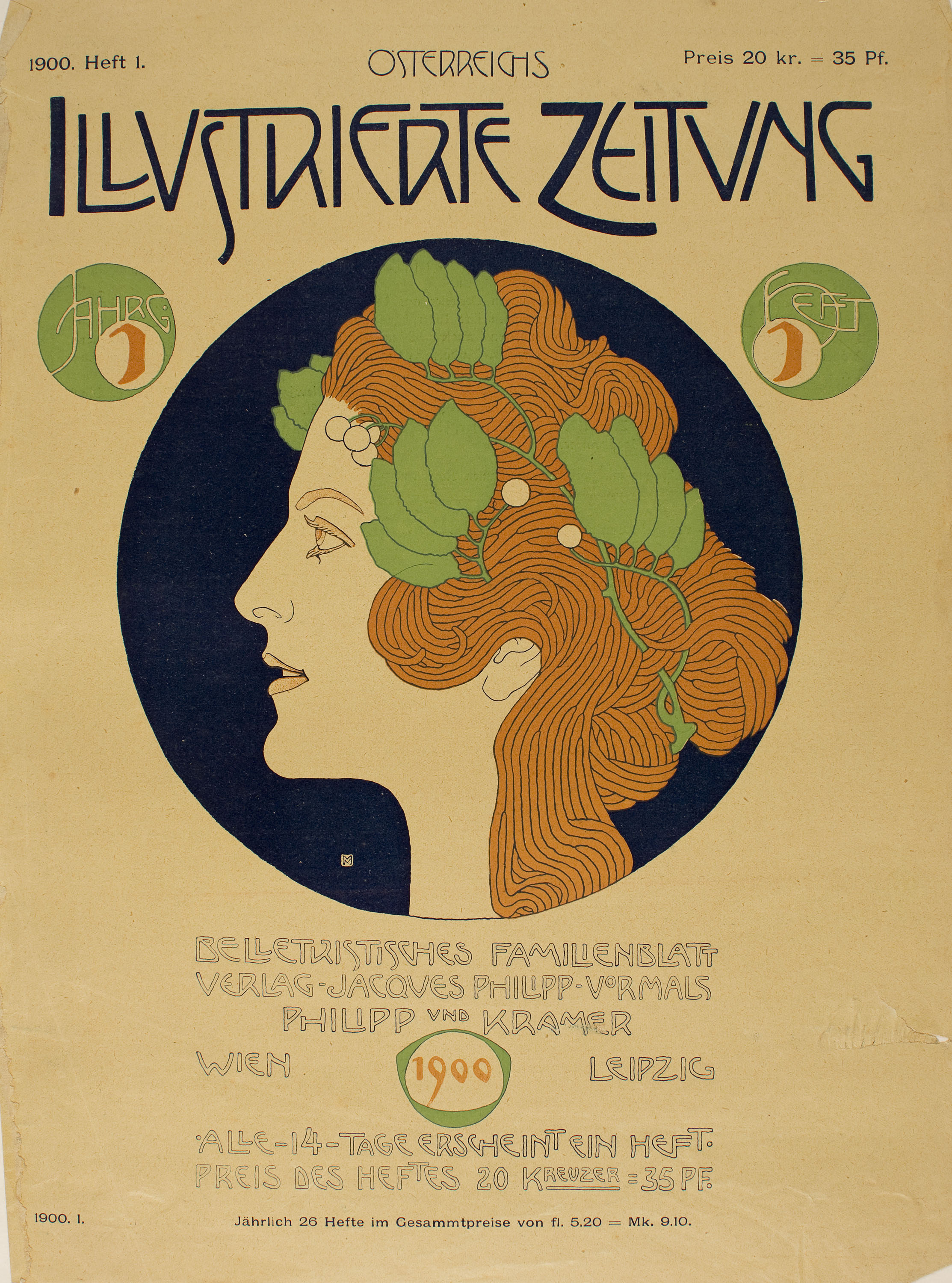 image for: Koloman Moser - Osterreichs Illustrierte Zeitung - 1900