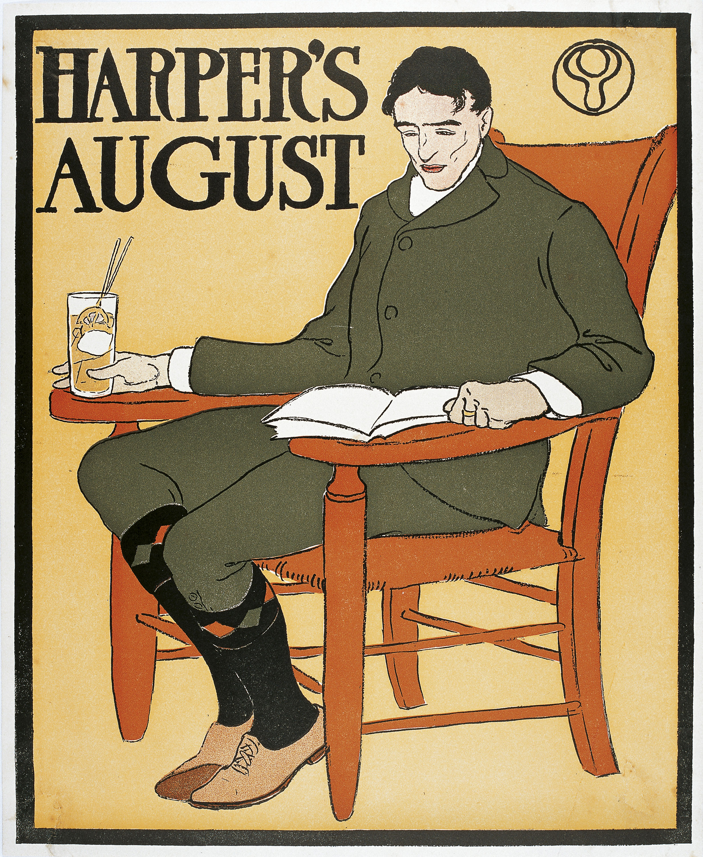 image for: Edward Penfield - Harper&#039;s. August - 1898