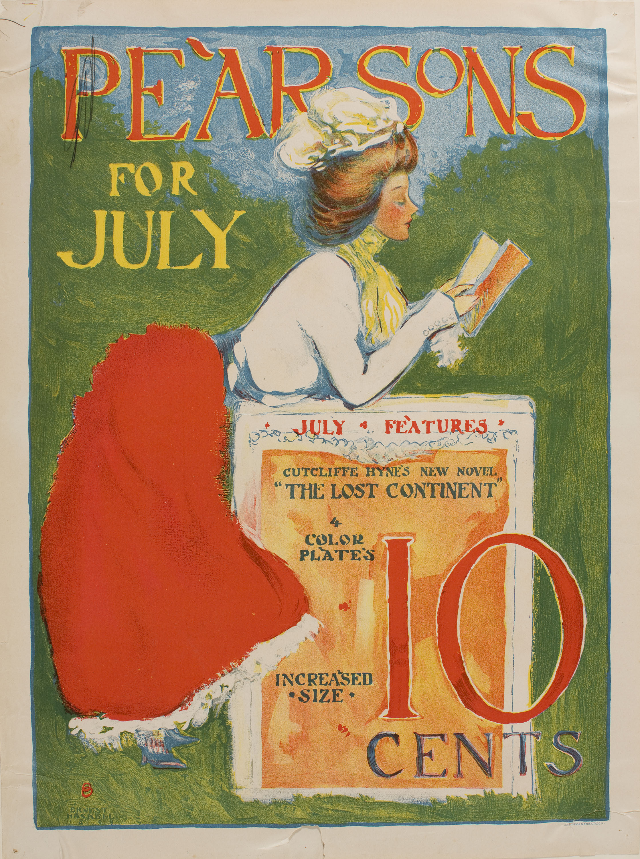 image for: Ernest Haskell - Pearsons for July - 1899