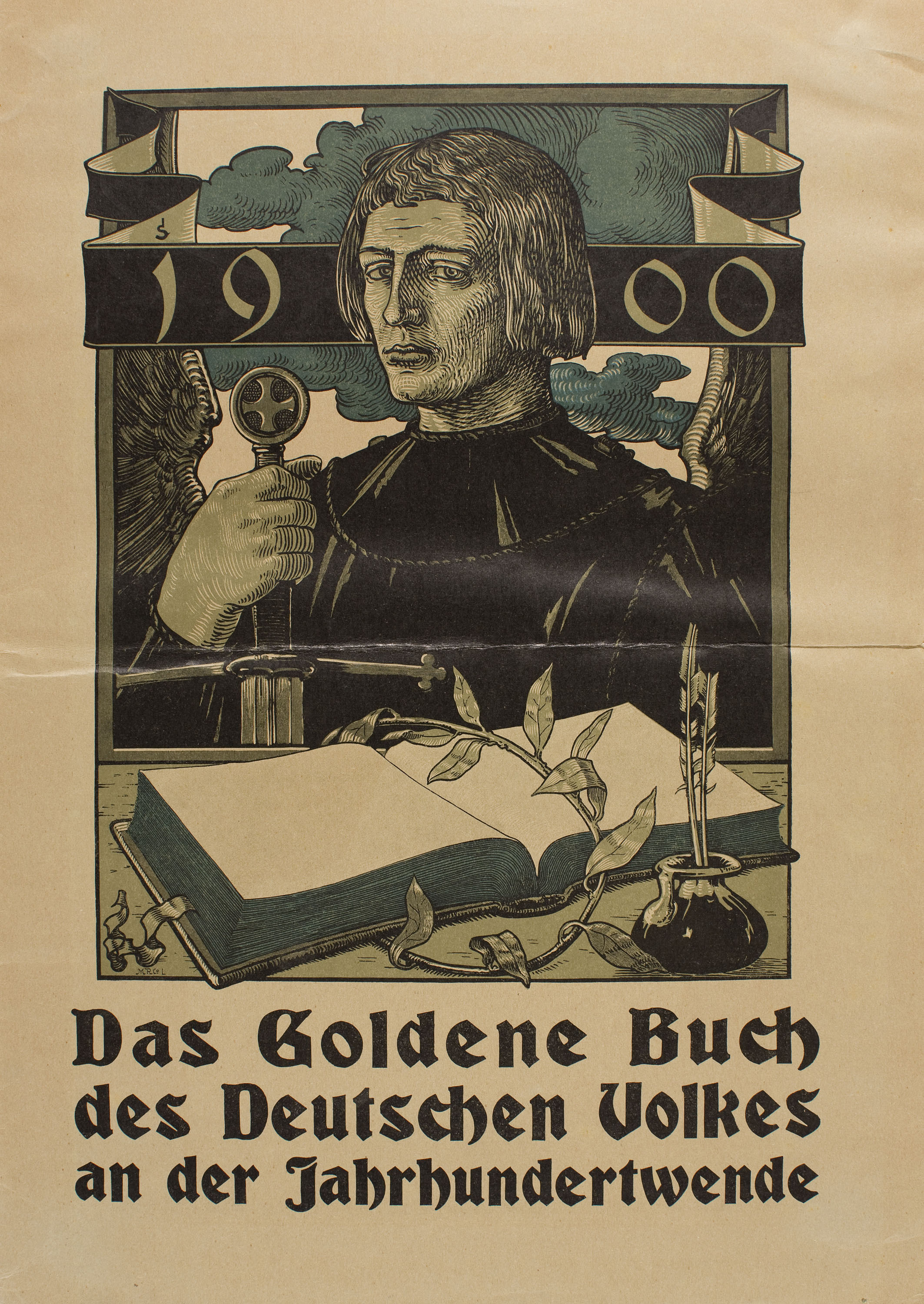 image for: Joseph Kaspar Sattler - Das Goldene Buch des Deutschen Volkes an der Jahrhundertwende - 1900