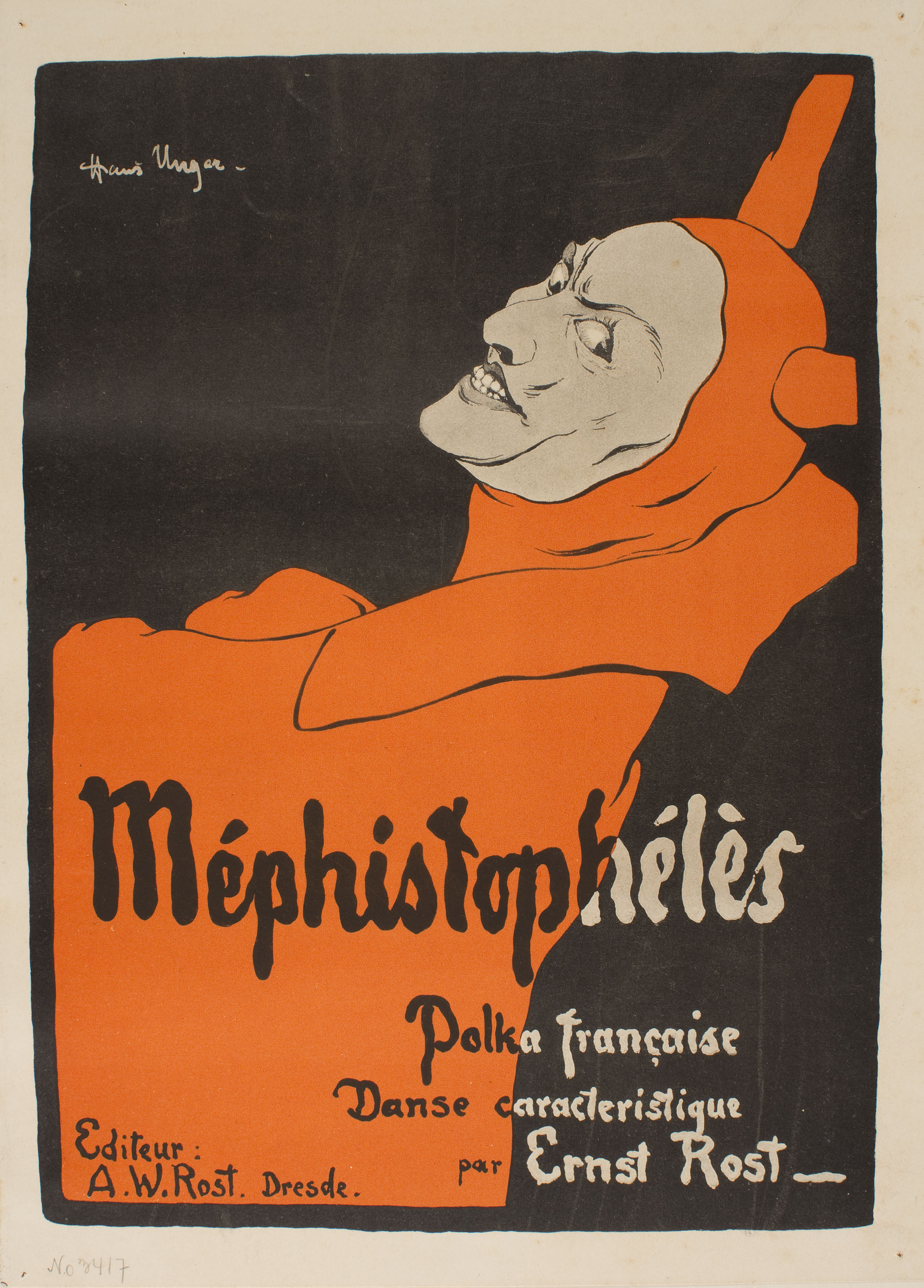 image for: Hans Unger - Méphistophélès - Cap a 1890-1910