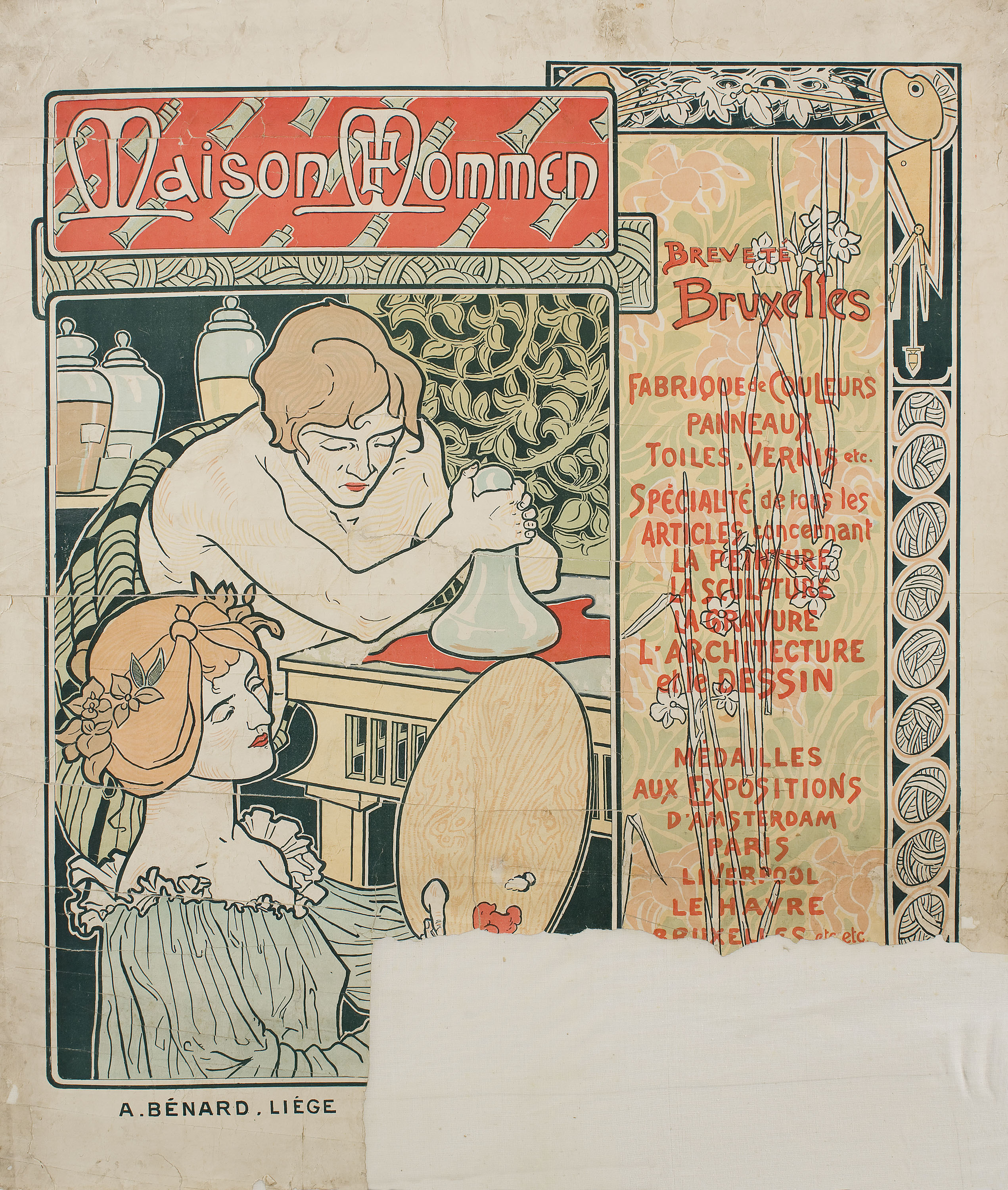 image for: Charles Michel - Maison F. Mommen - Anterior a 1903