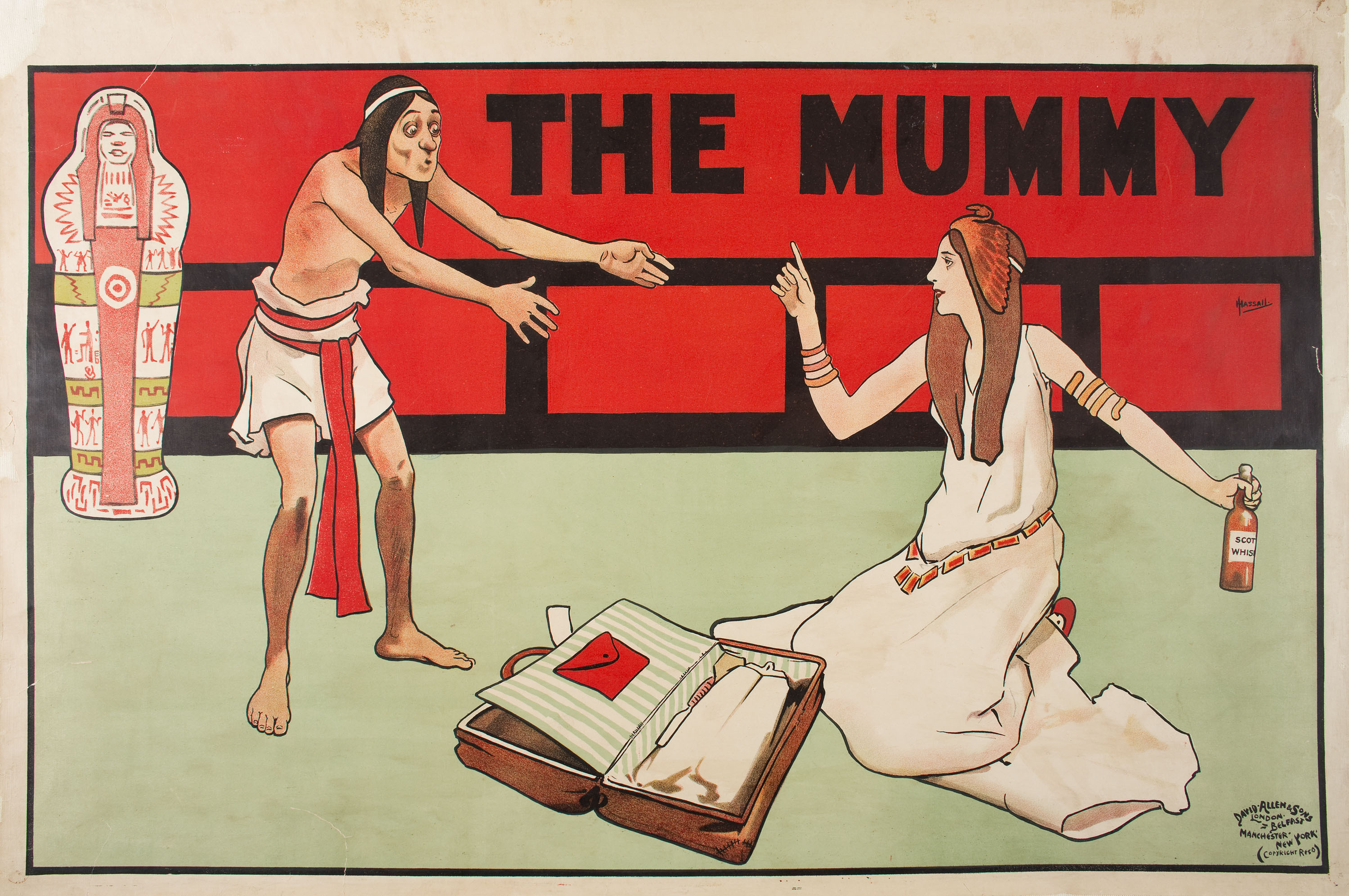 image for: John Hassall - The Mummy - Cap a 1897-1901