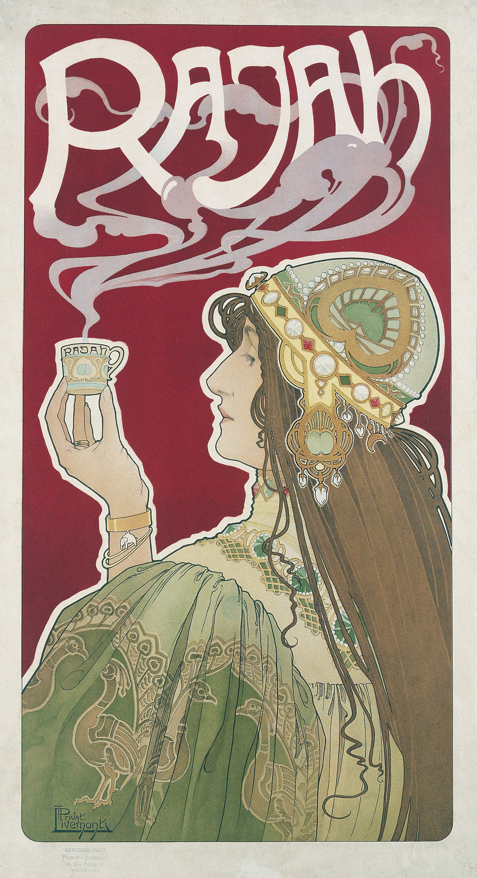 image for: Henri Privat-Livemont - Rajah - 1899