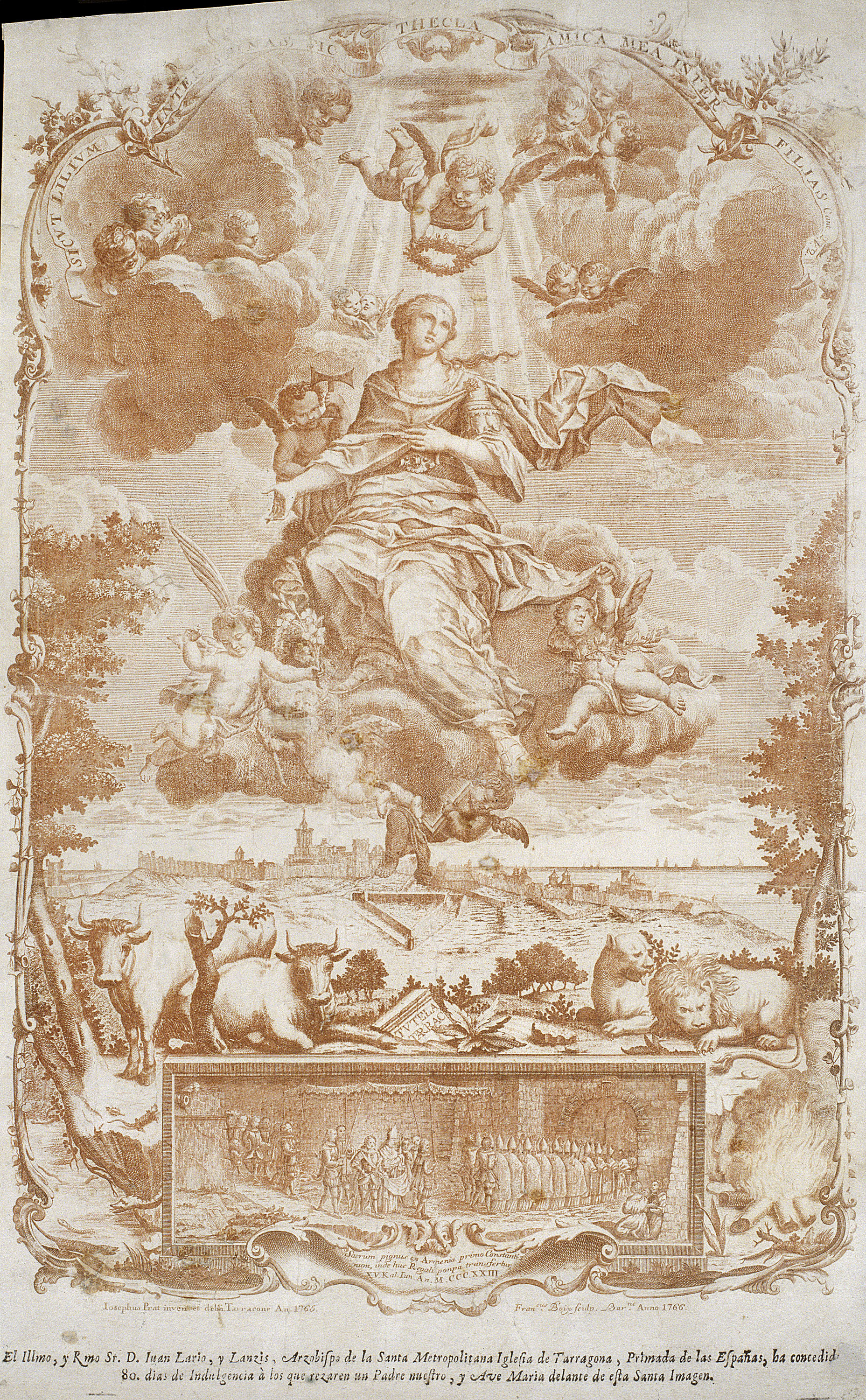 image for: Francesc Boix - Santa Tecla - 1766