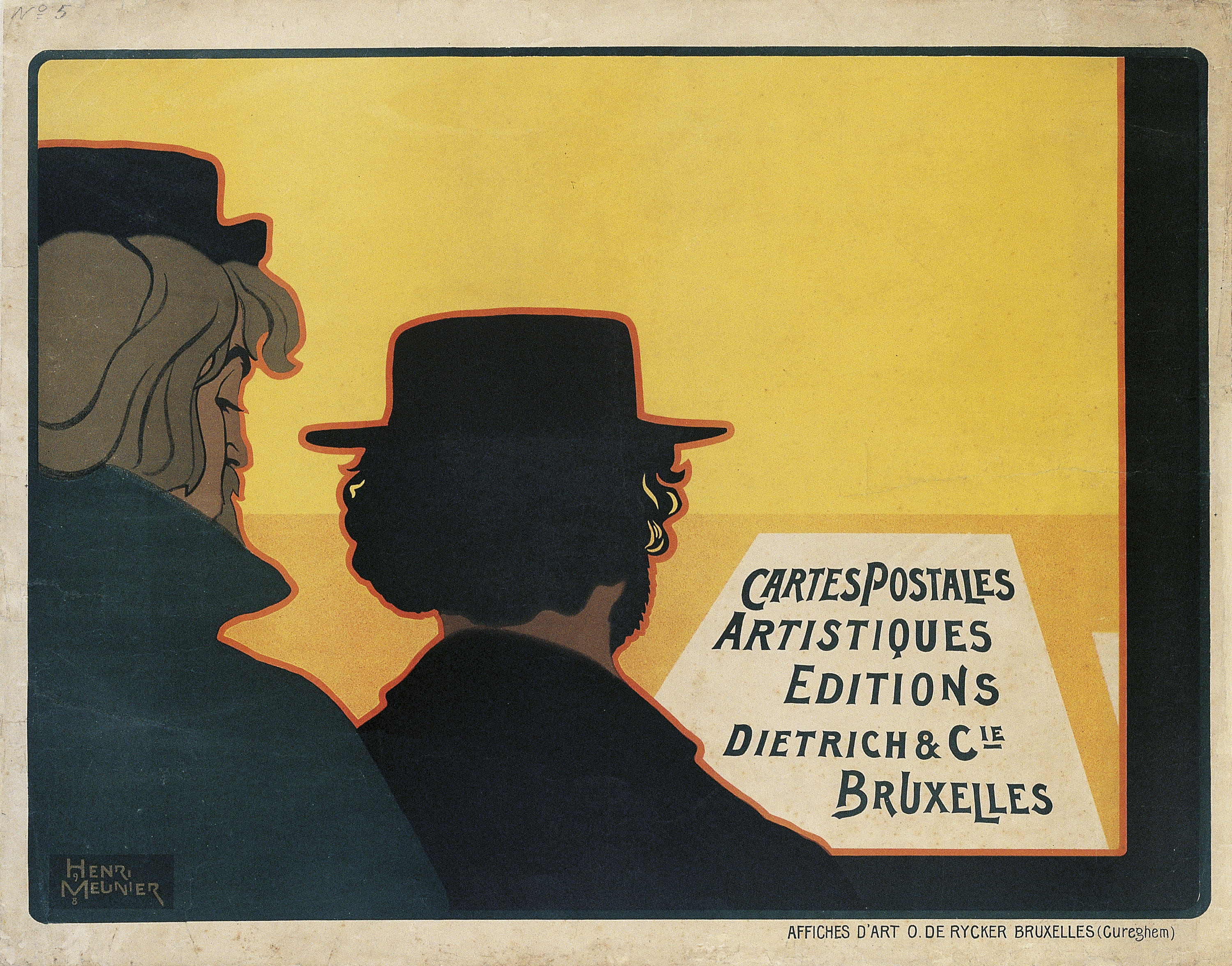 image for: Henri Meunier - Cartes Postales Artistiques Editions Dietrich &amp; Cie - 1898