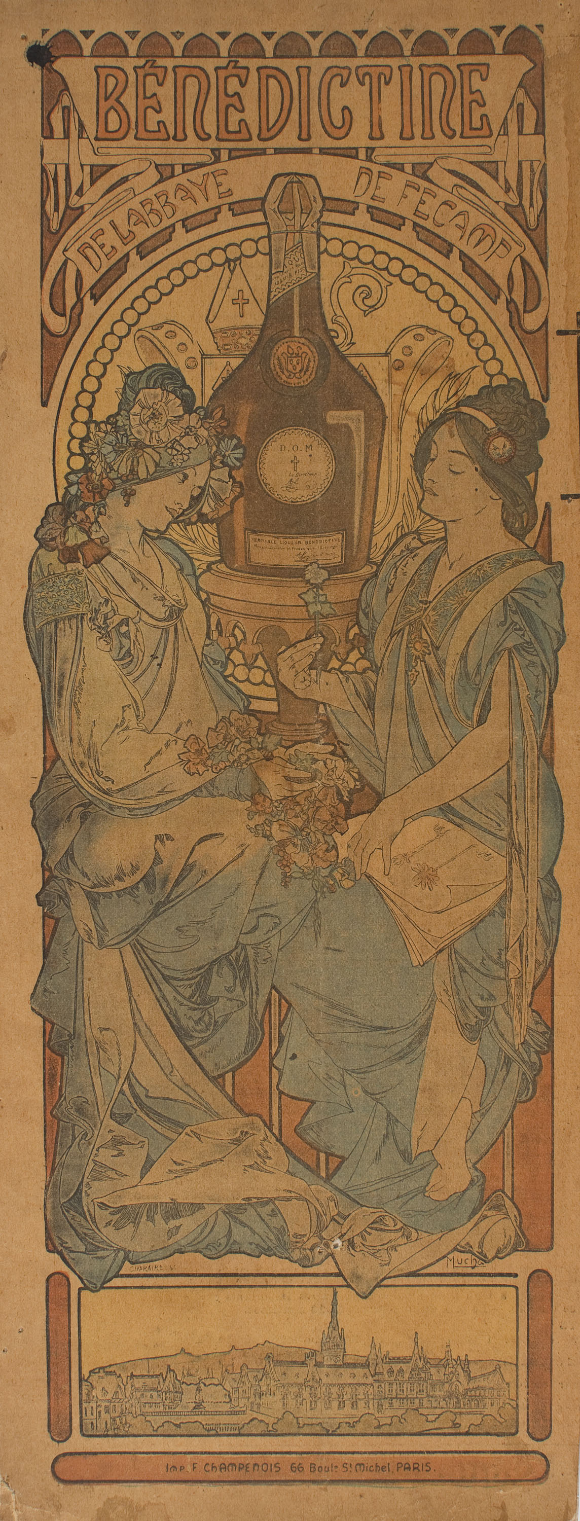image for: Alphonse-Marie Mucha - Bénédictine - 1896 ó 1898