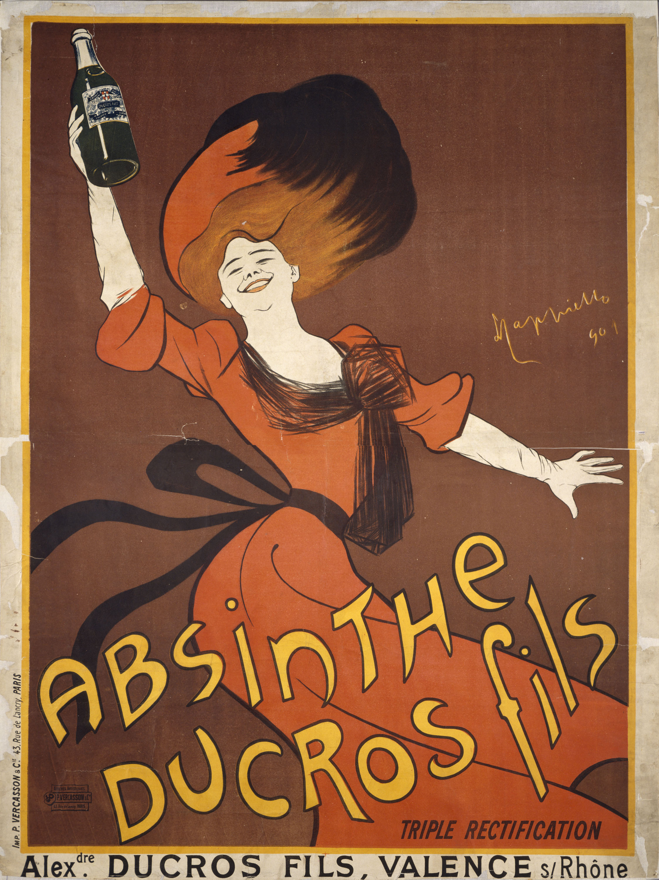 image for: Leonetto Cappiello - Absinthe Ducros fils - 1901