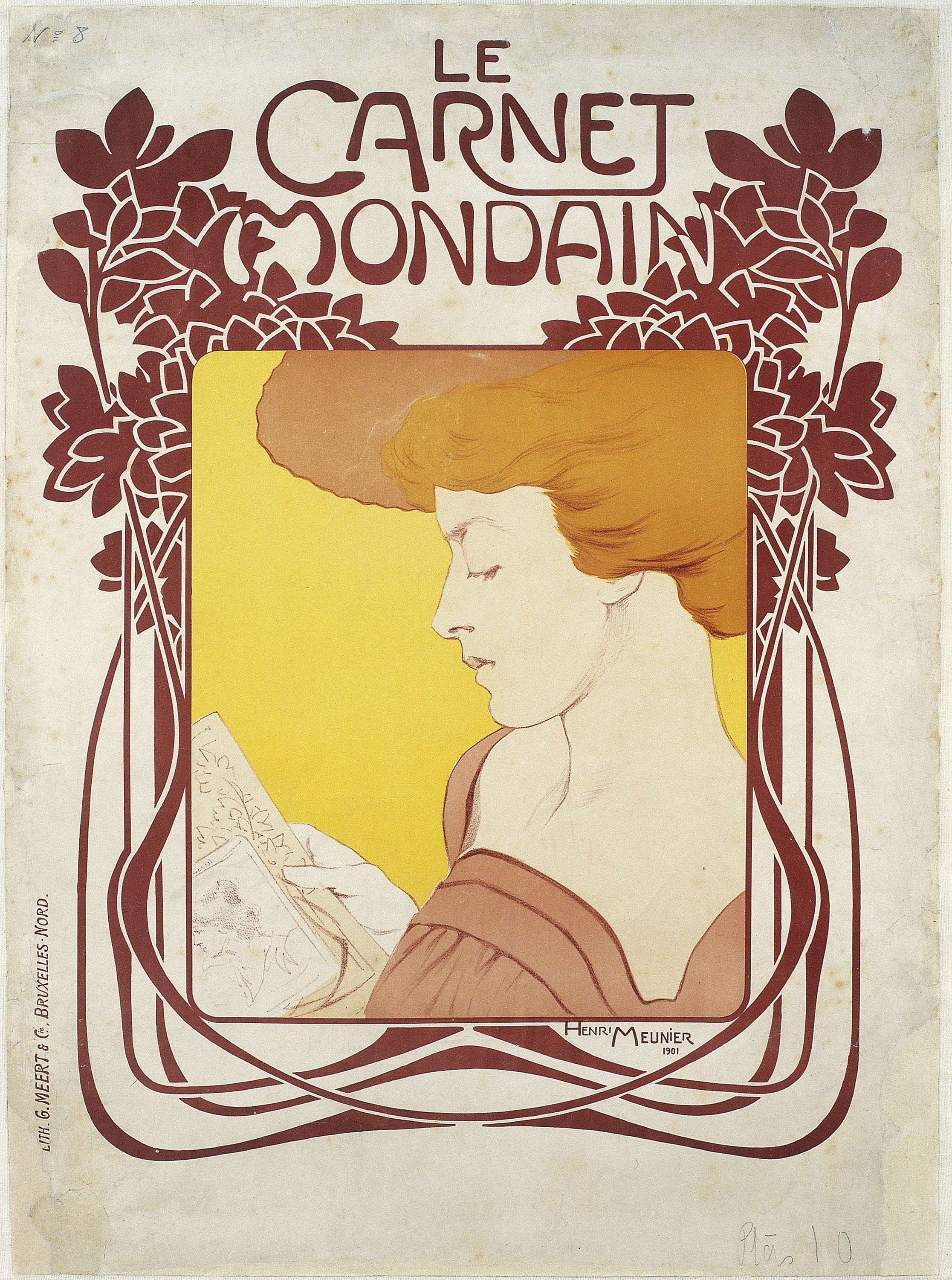 image for: Henri Meunier - Le Carnet Mondain - 1901