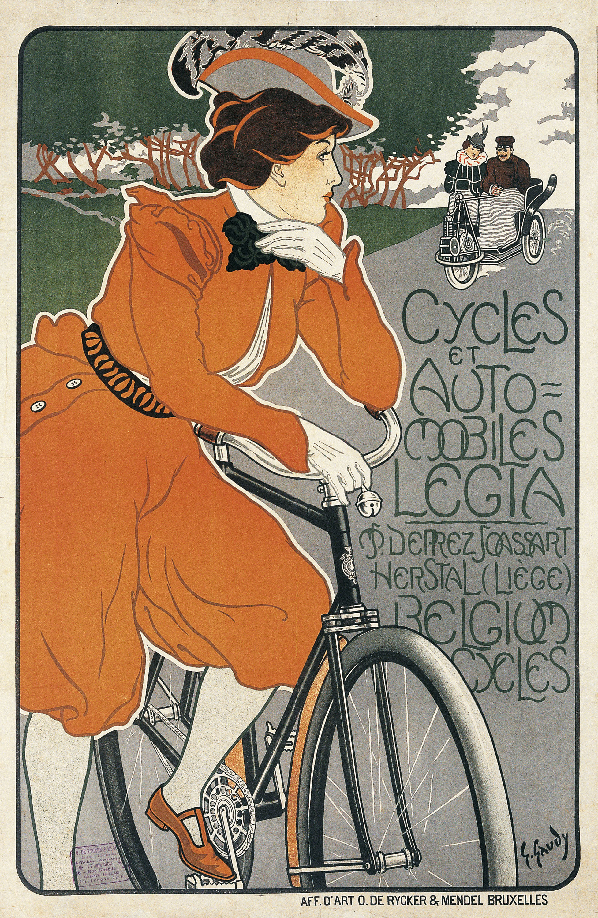 image for: Georges Gaudy - Cycles et Automobiles Legia - 1898