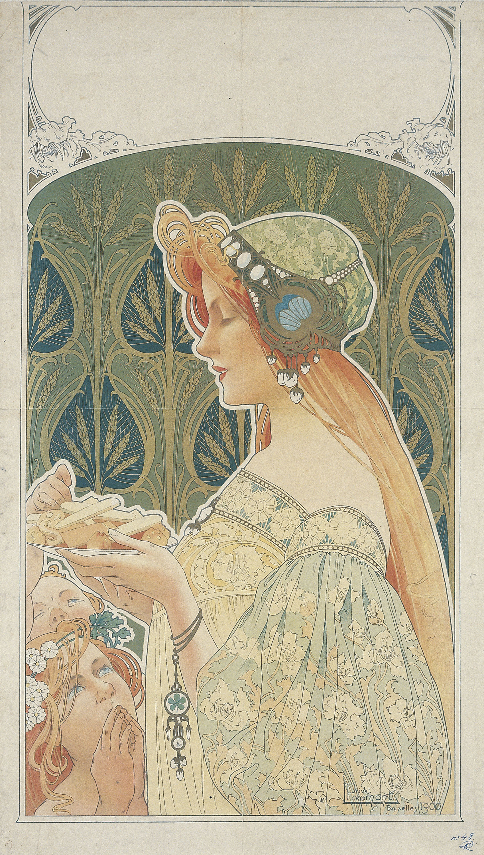 image for: Henri Privat-Livemont - [Biscuits de Beukelaer] - 1900