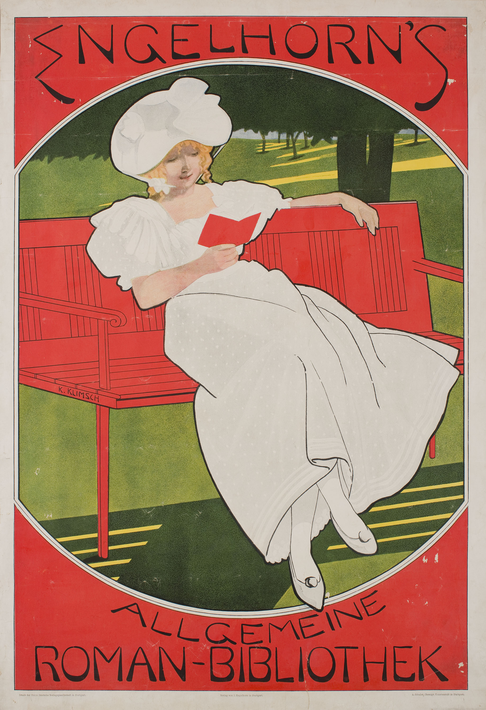 image for: Karl Klimsch - Engelhorn&#039;s Allgemeine Roman-Bibliothek - Cap a 1899
