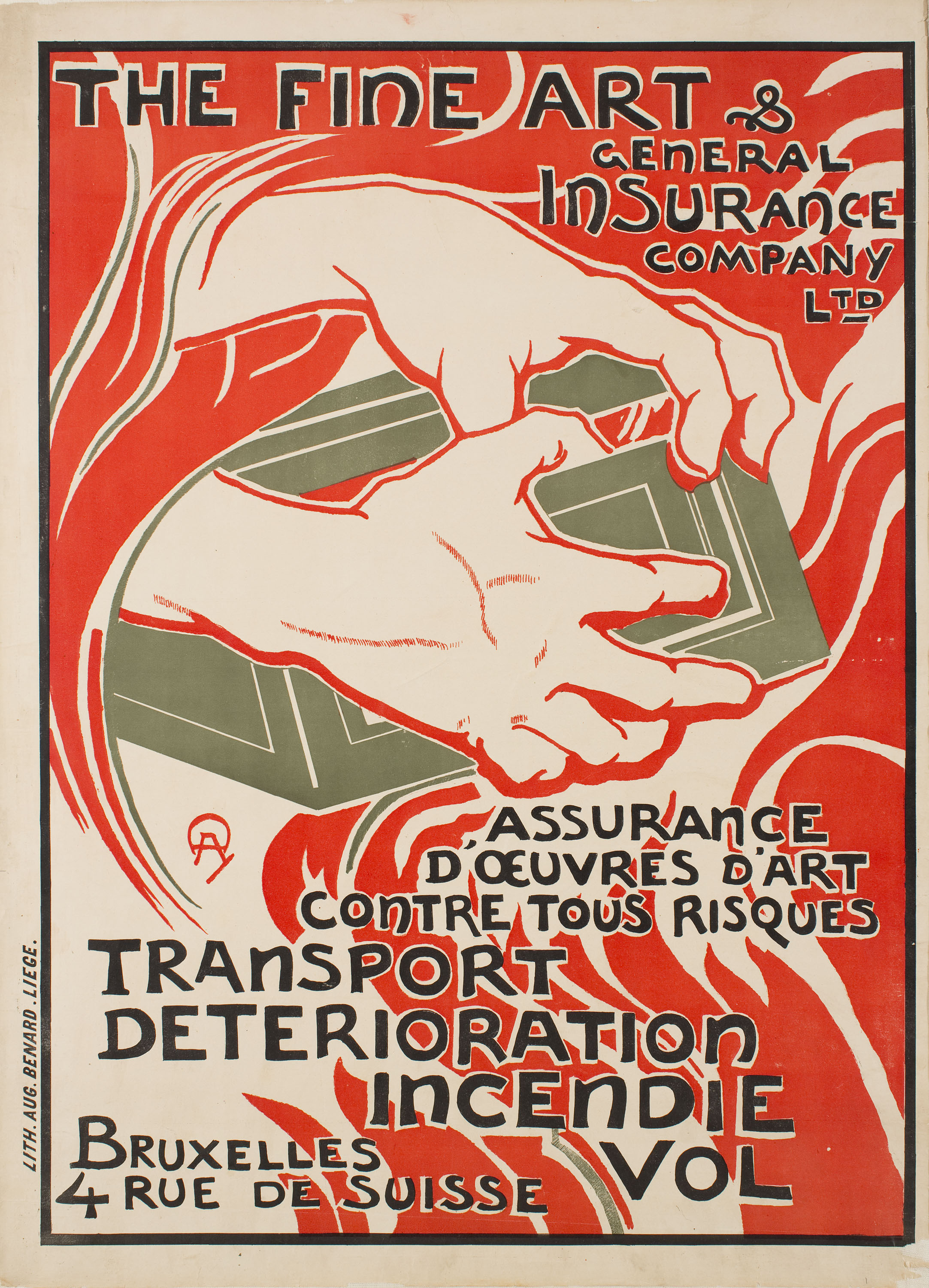 image for: Auguste Donnay - The Fine Art &amp; General Insurance Company Ltd - 1895