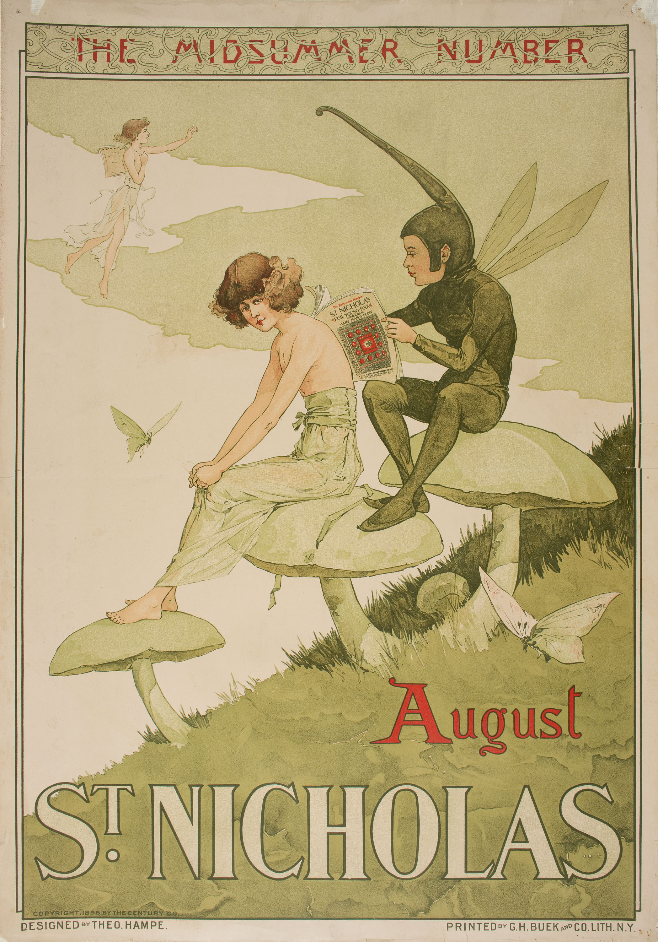 image for: Theodore Michael Hampe - The Midsummer Number. St. Nicholas - 1896