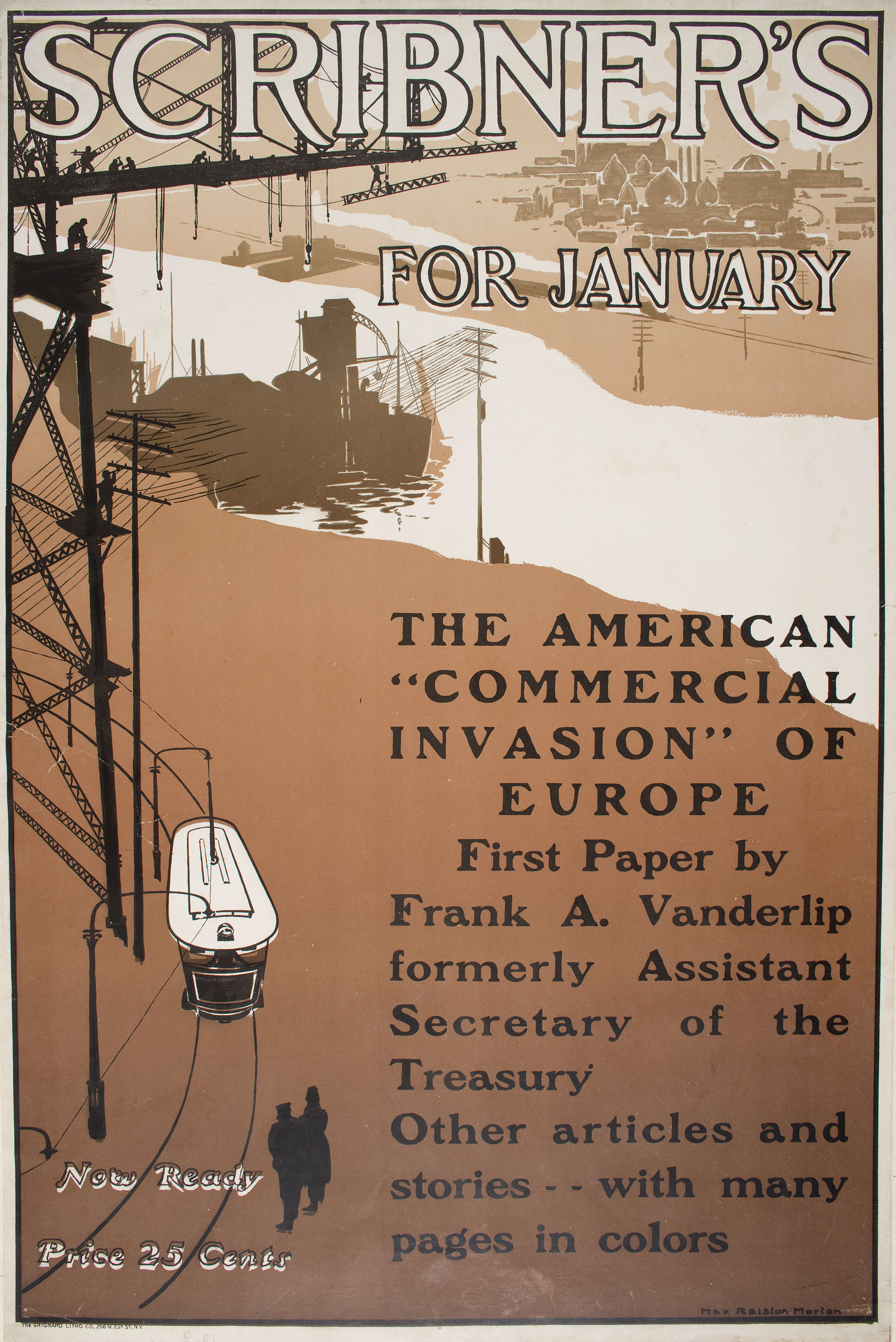 image for: Max Ralston Morton - Scribner&#039;s for January - Anterior a 1903