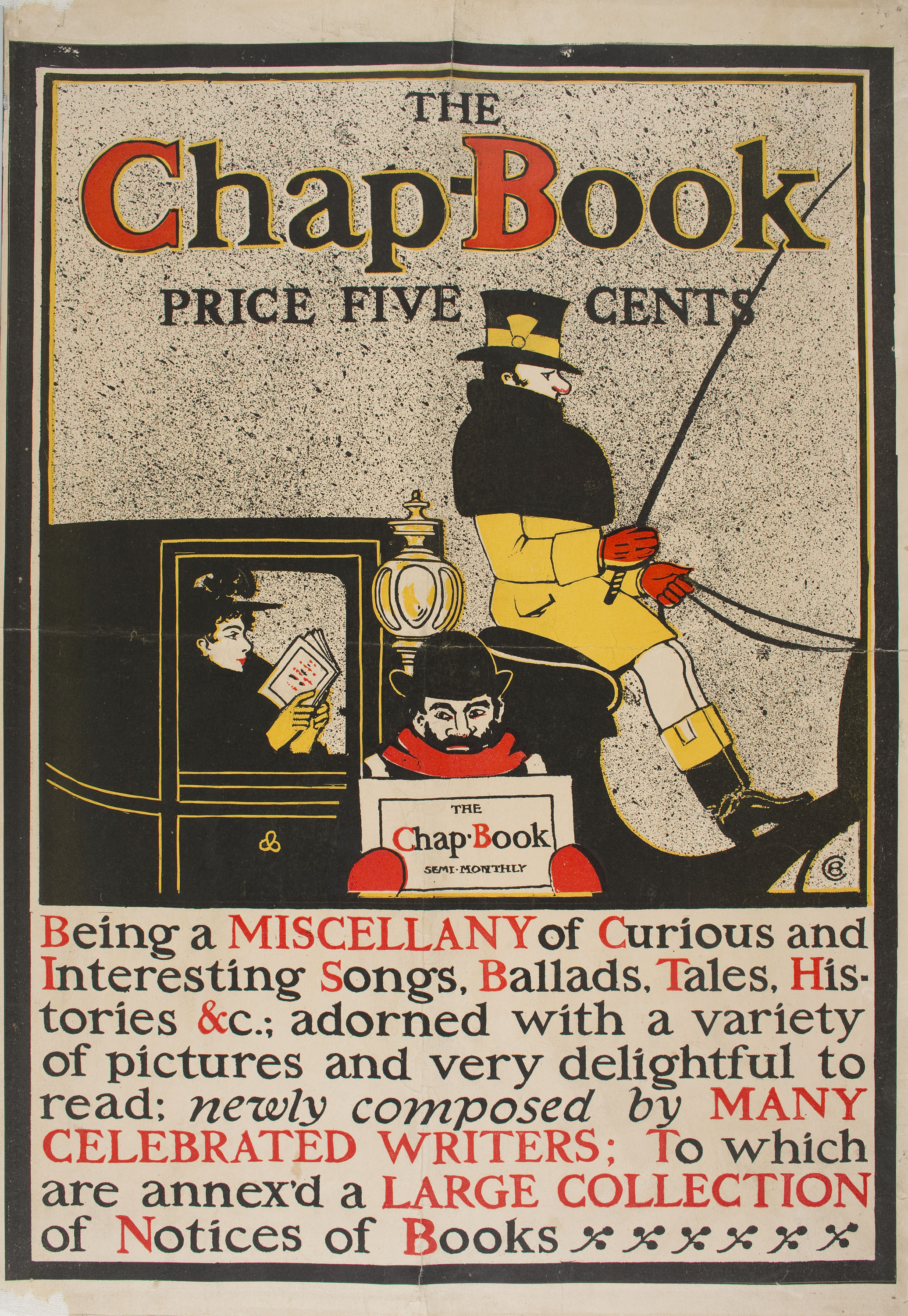 image for: Claude Fayett Bragdon - The Chap Book - 1896