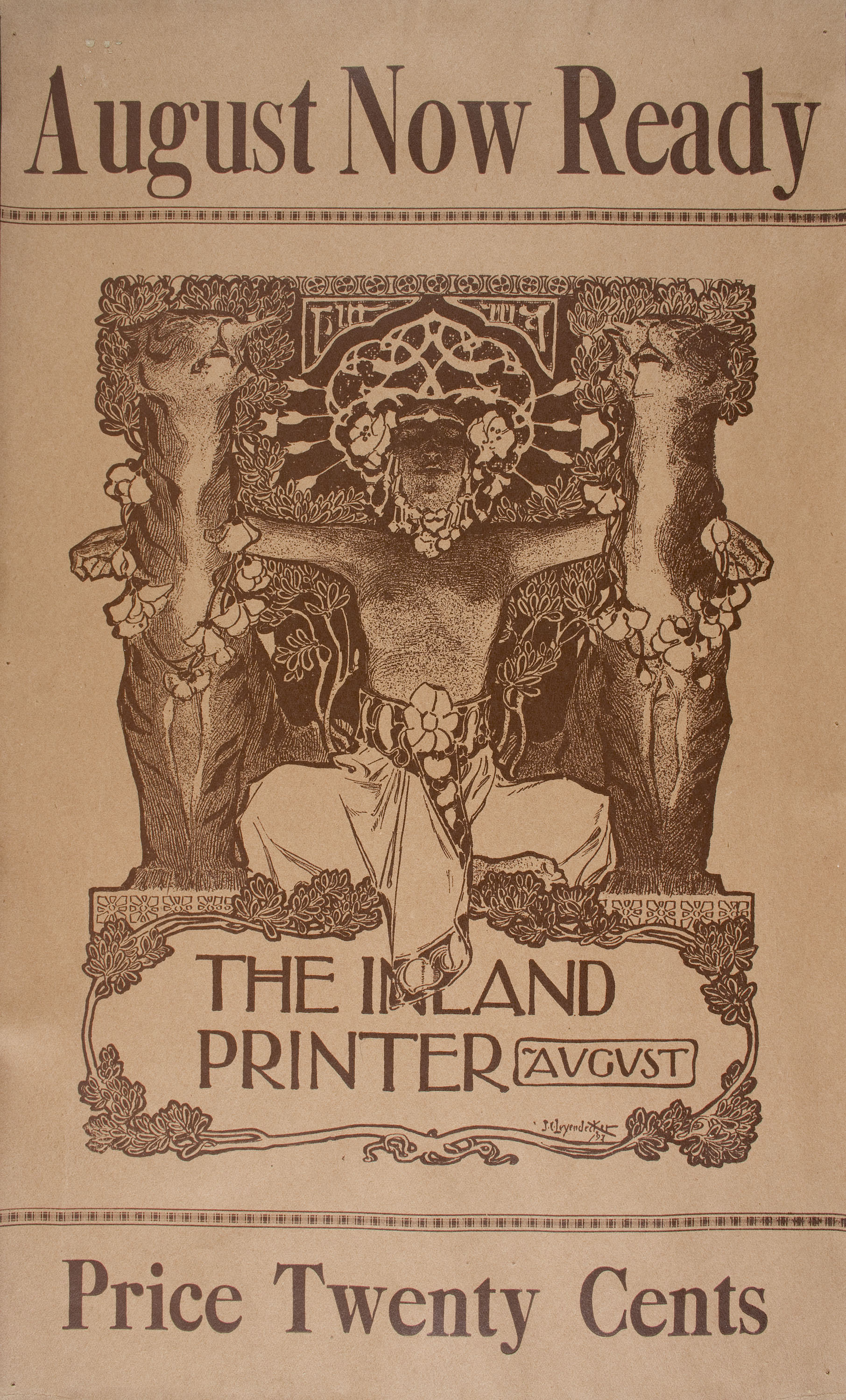 image for: Joseph Christian Leyendecker - The Inland Printer. August (The Sun) - 1897