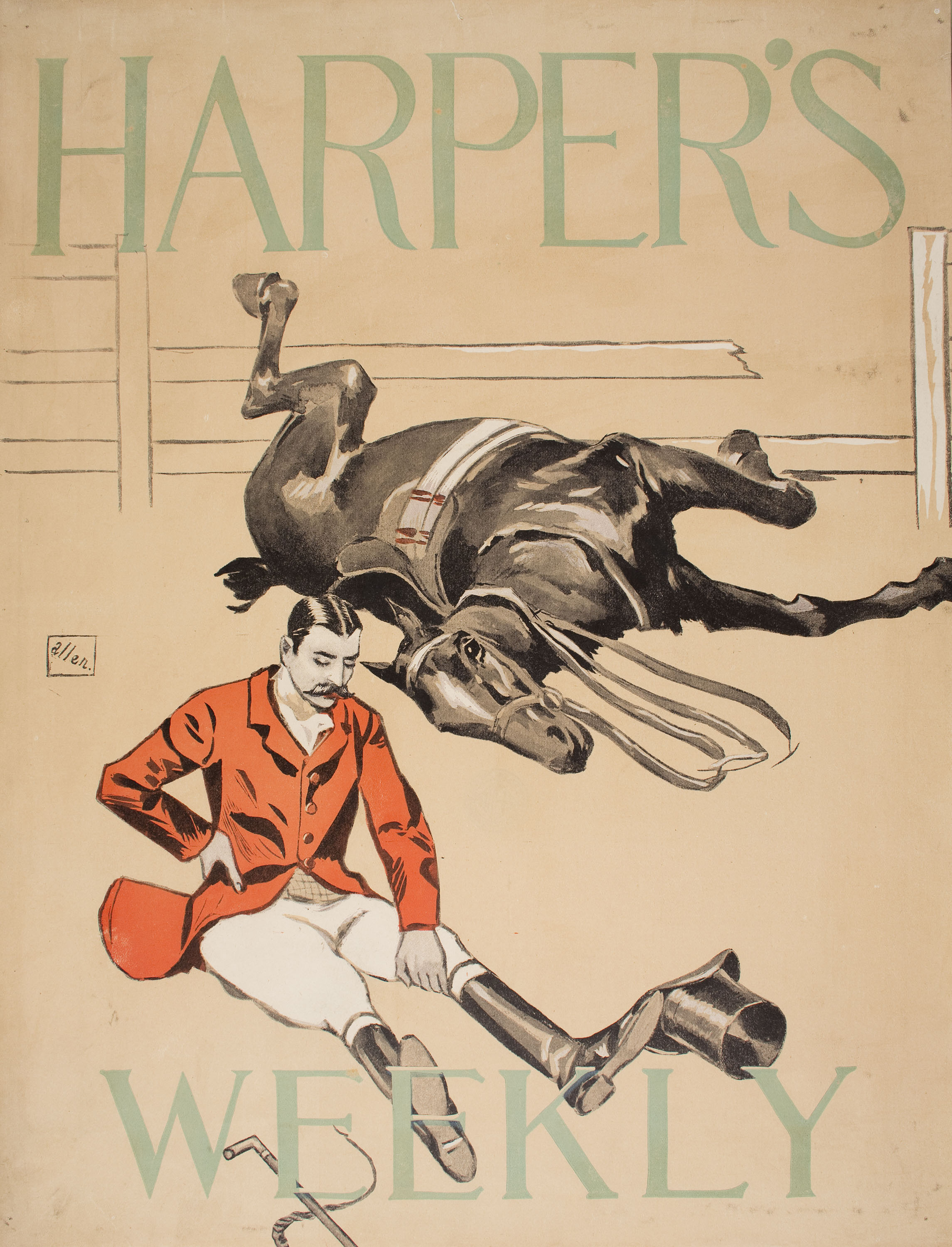 image for: William Sullivant Vanderbilt Allen - Harper&#039;s Weekly - 1894