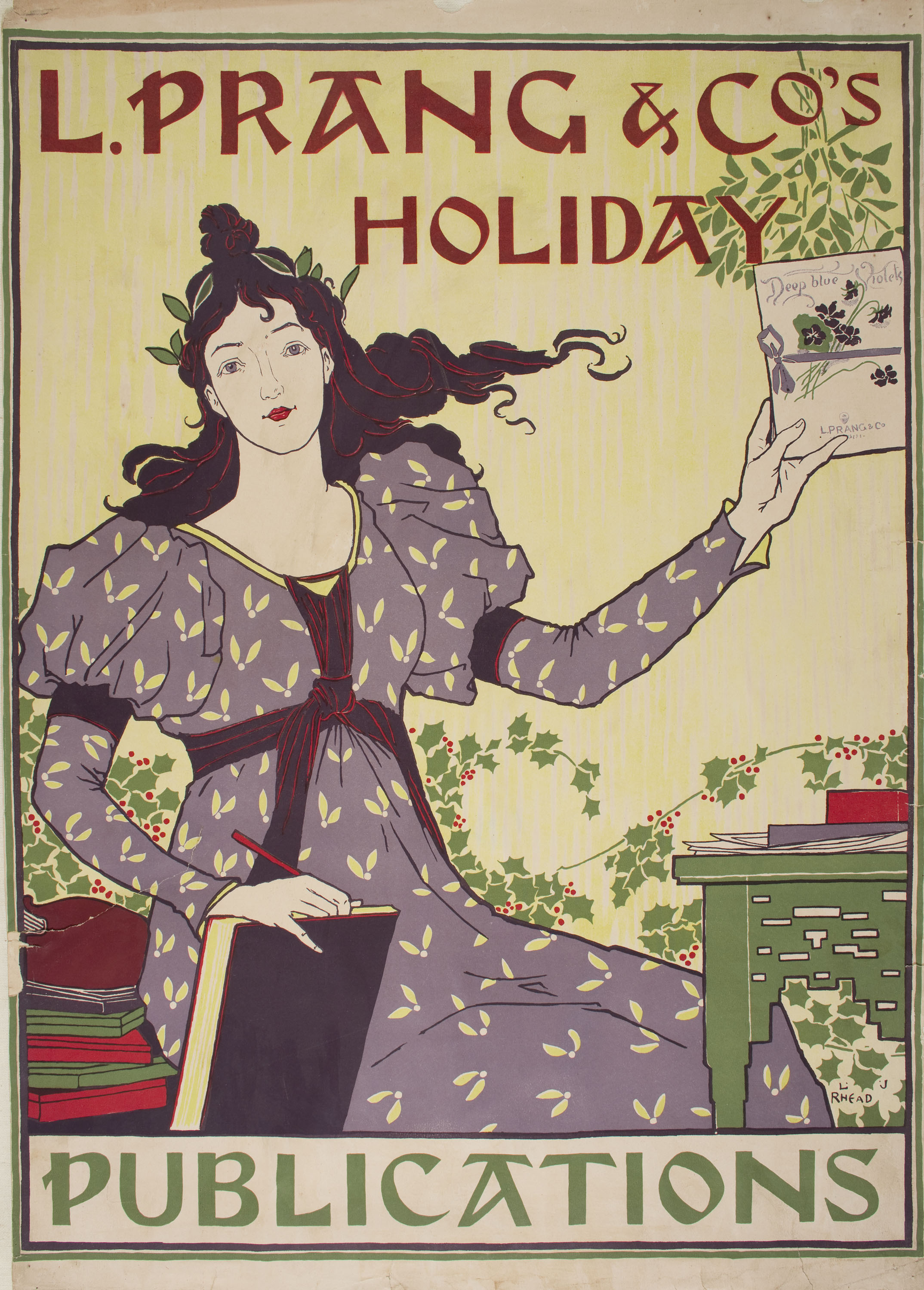 image for: Louis John Rhead - L. Prang &amp; Co&#039;s. Holiday Publications - 1895