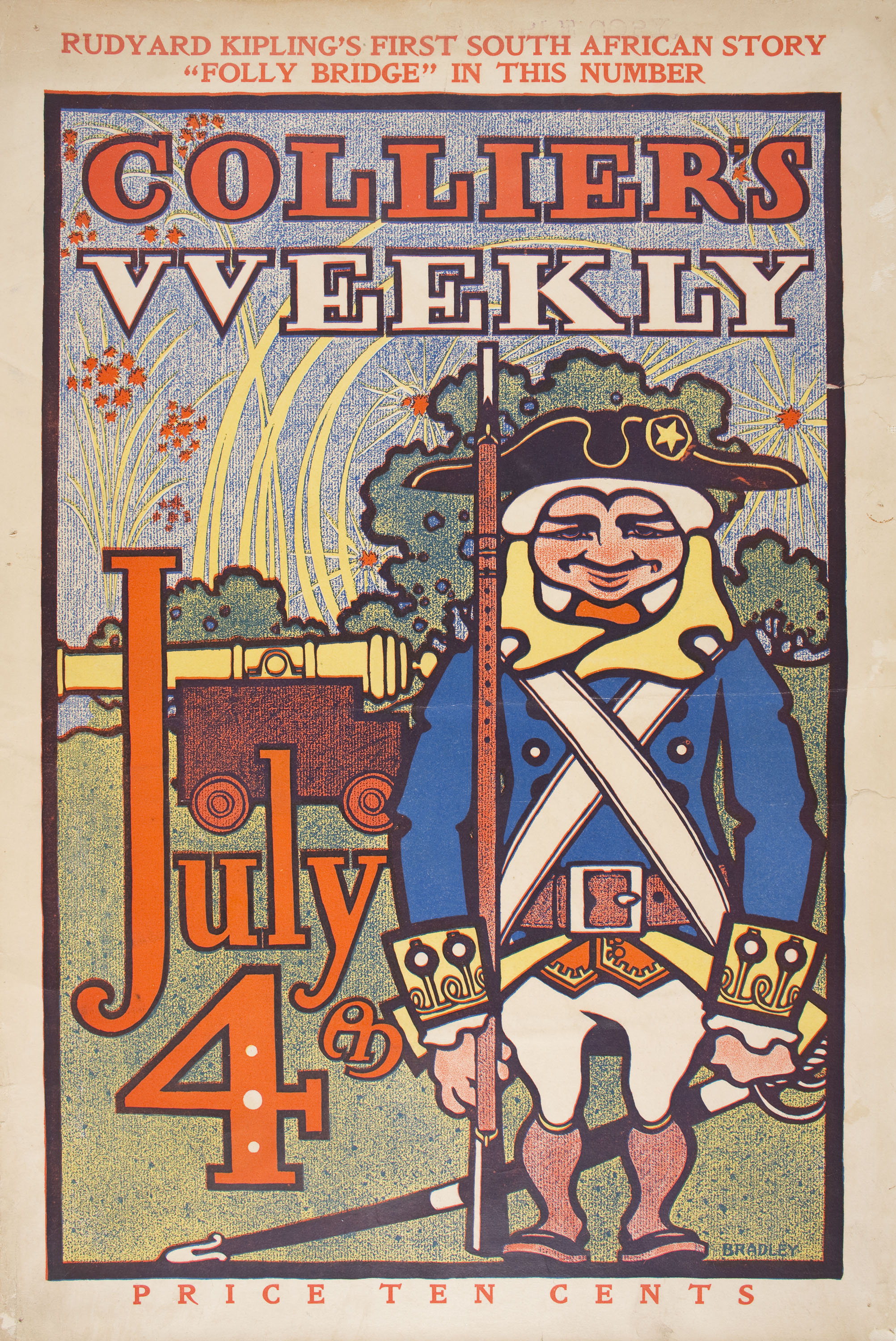 image for: William Henry Bradley - Collier&#039;s Weekly. July - Cap a 1895-1902