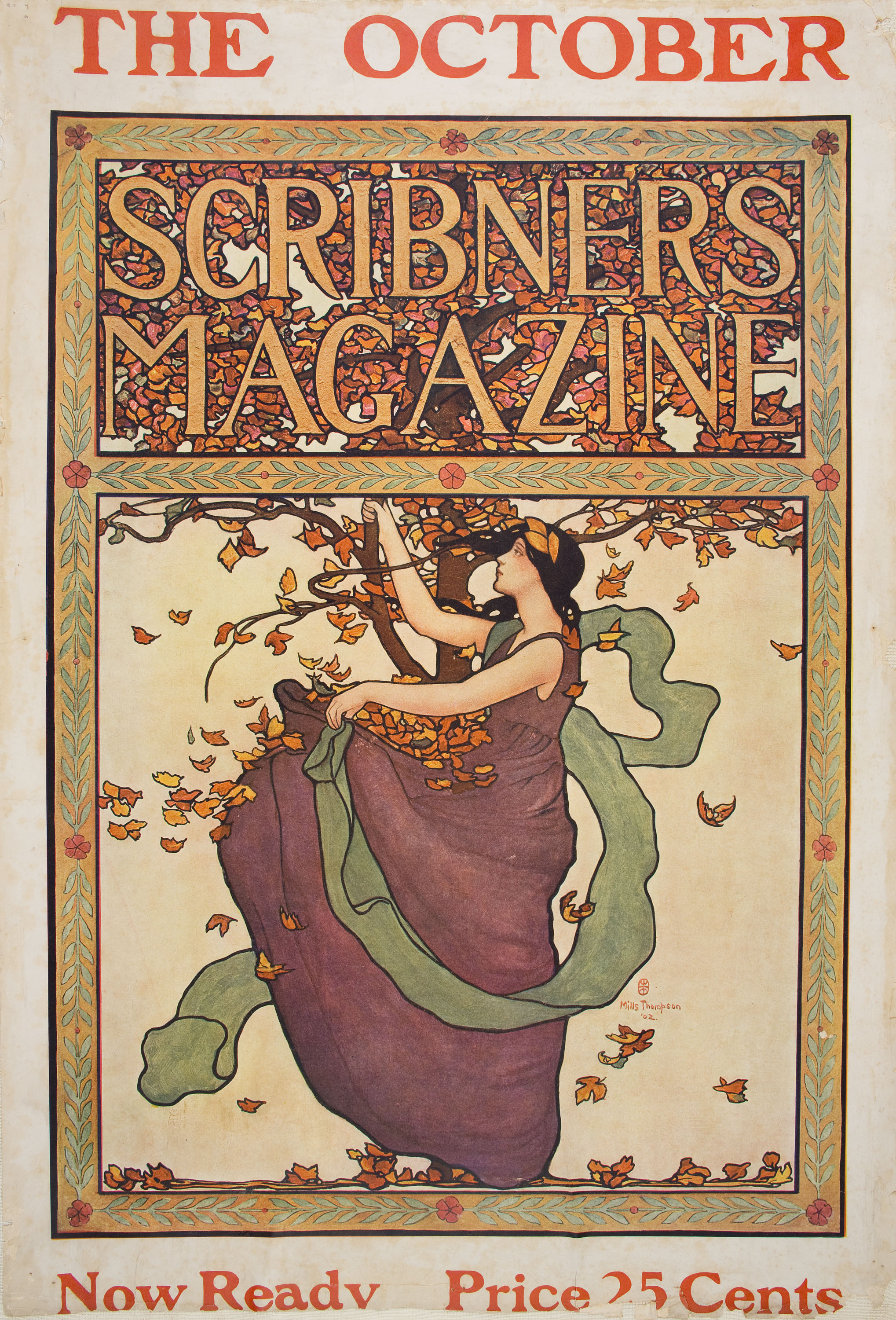 image for: Mills Thompson - Scribner&#039;s Magazine (The October) - 1902