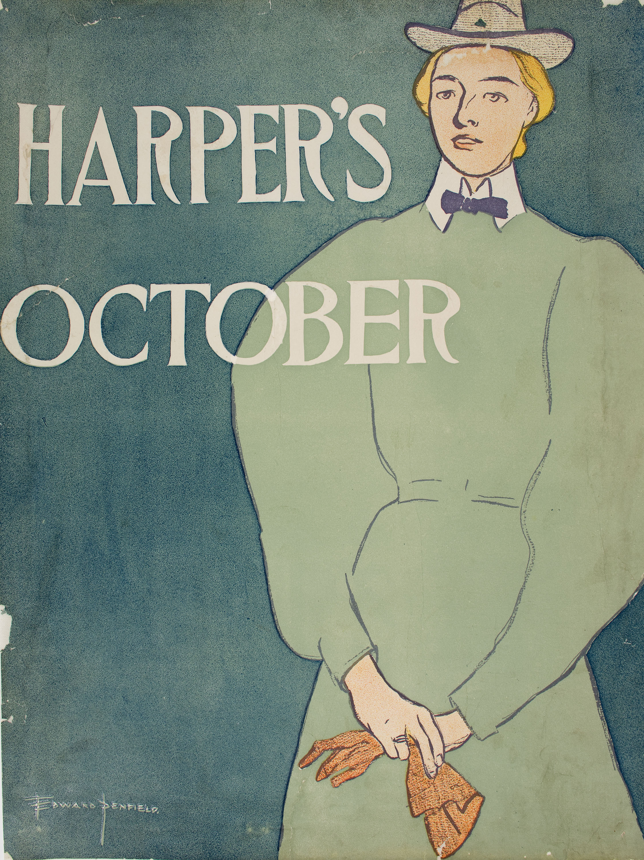 image for: Edward Penfield - Harper&#039;s October - 1896