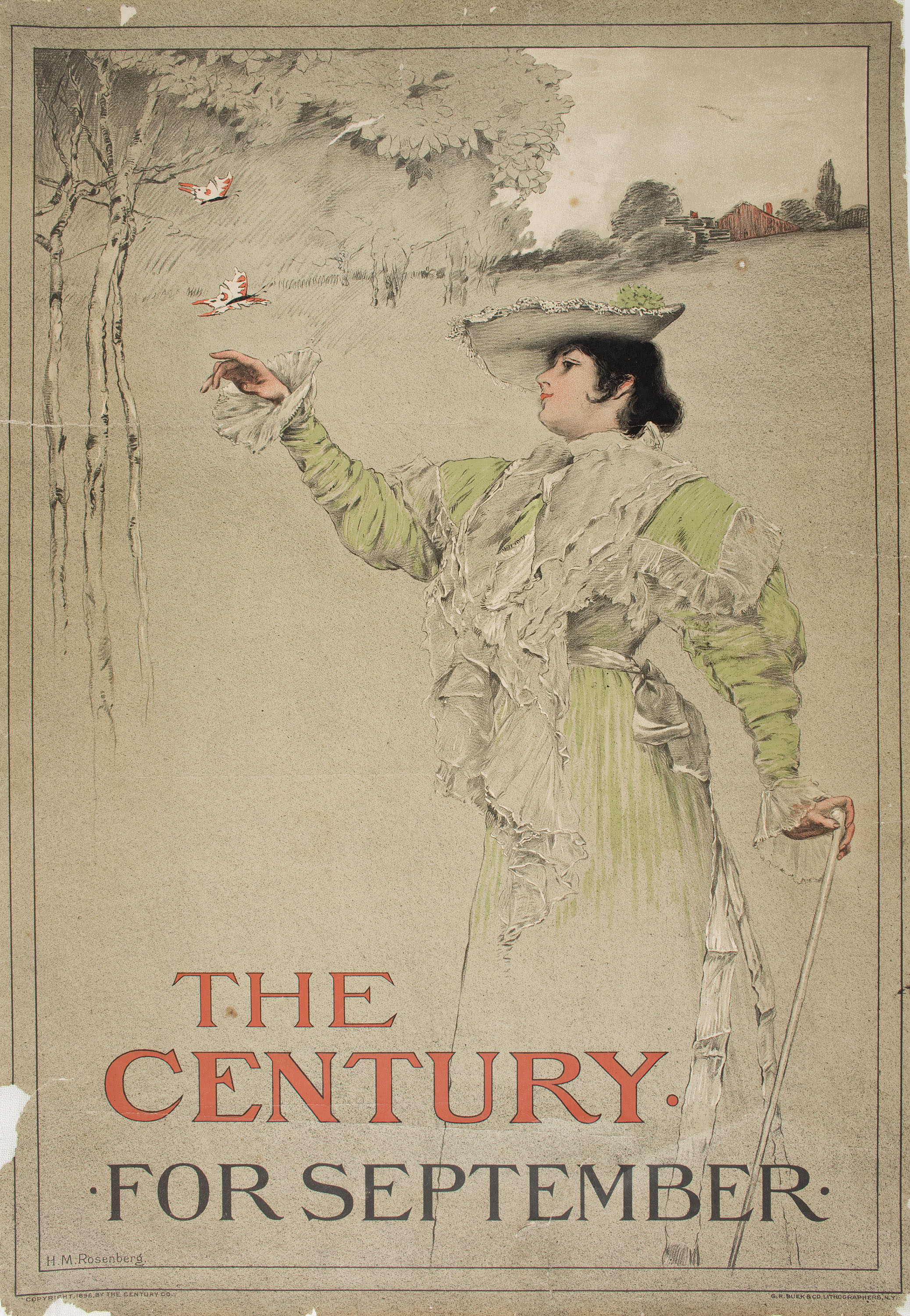 image for: Henry Mortika Rosenberg - The Century for September - 1896