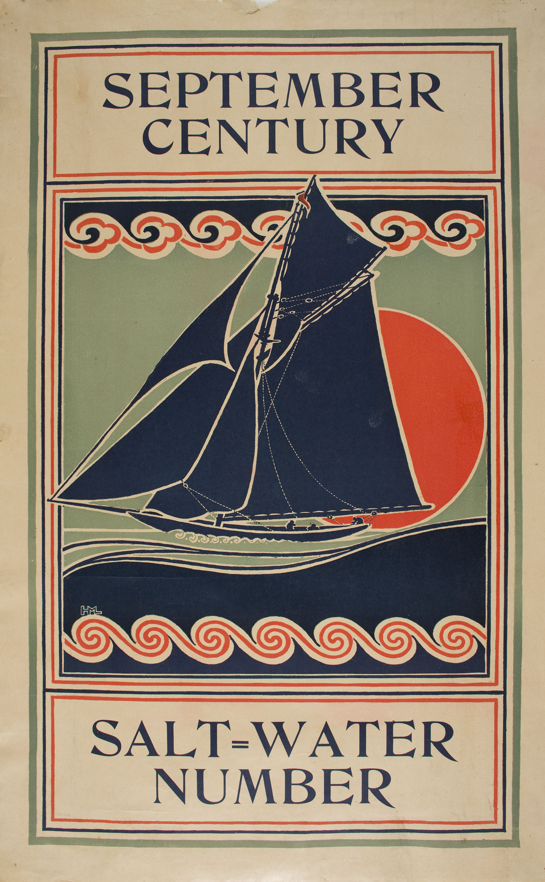 image for: Herbert Myron Lawrence - September Century. Salt-Water Number - Cap a 1895
