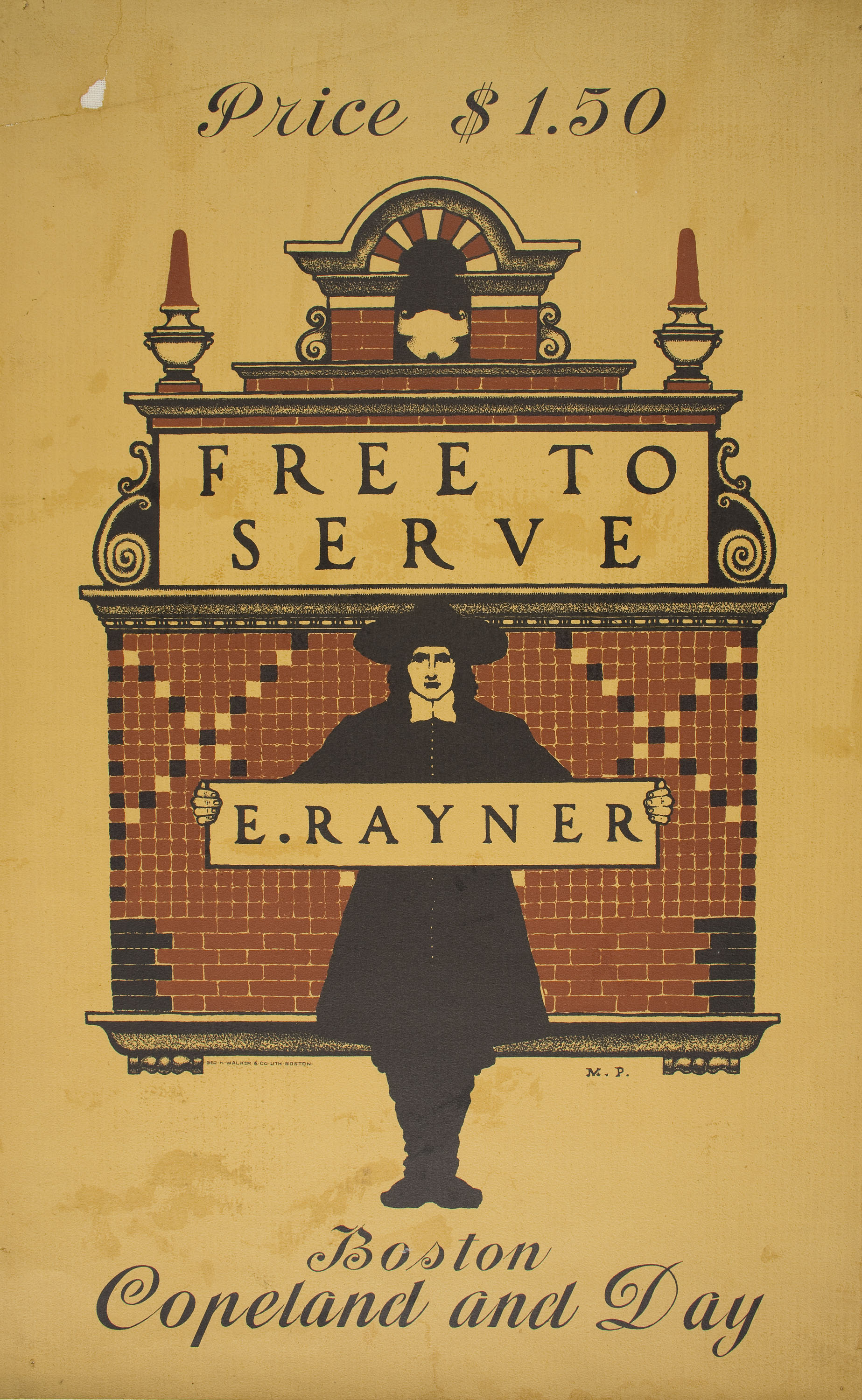 image for: Maxfield Parrish - Free to Serve - 1897