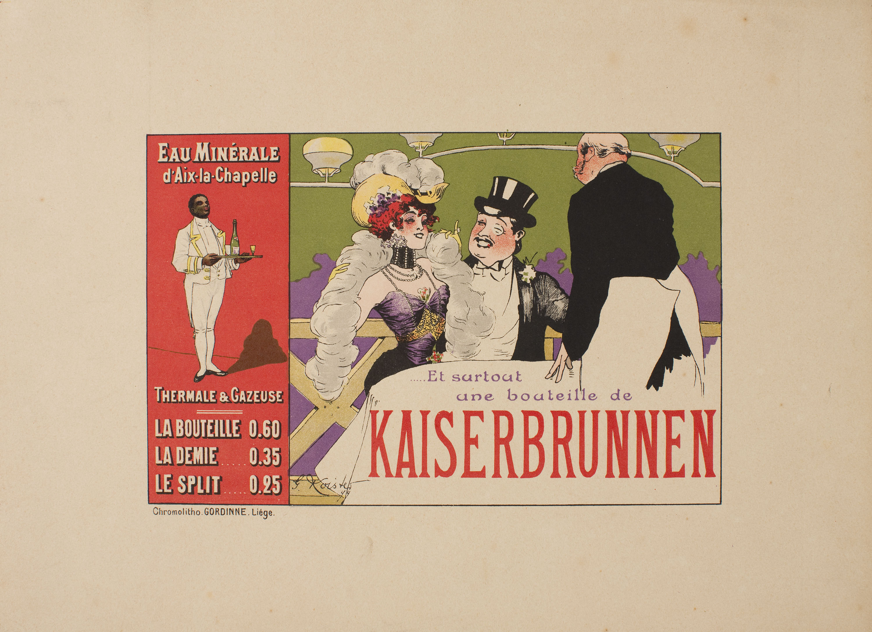 image for: Georges Koister - Kaiserbrunnen - 1899