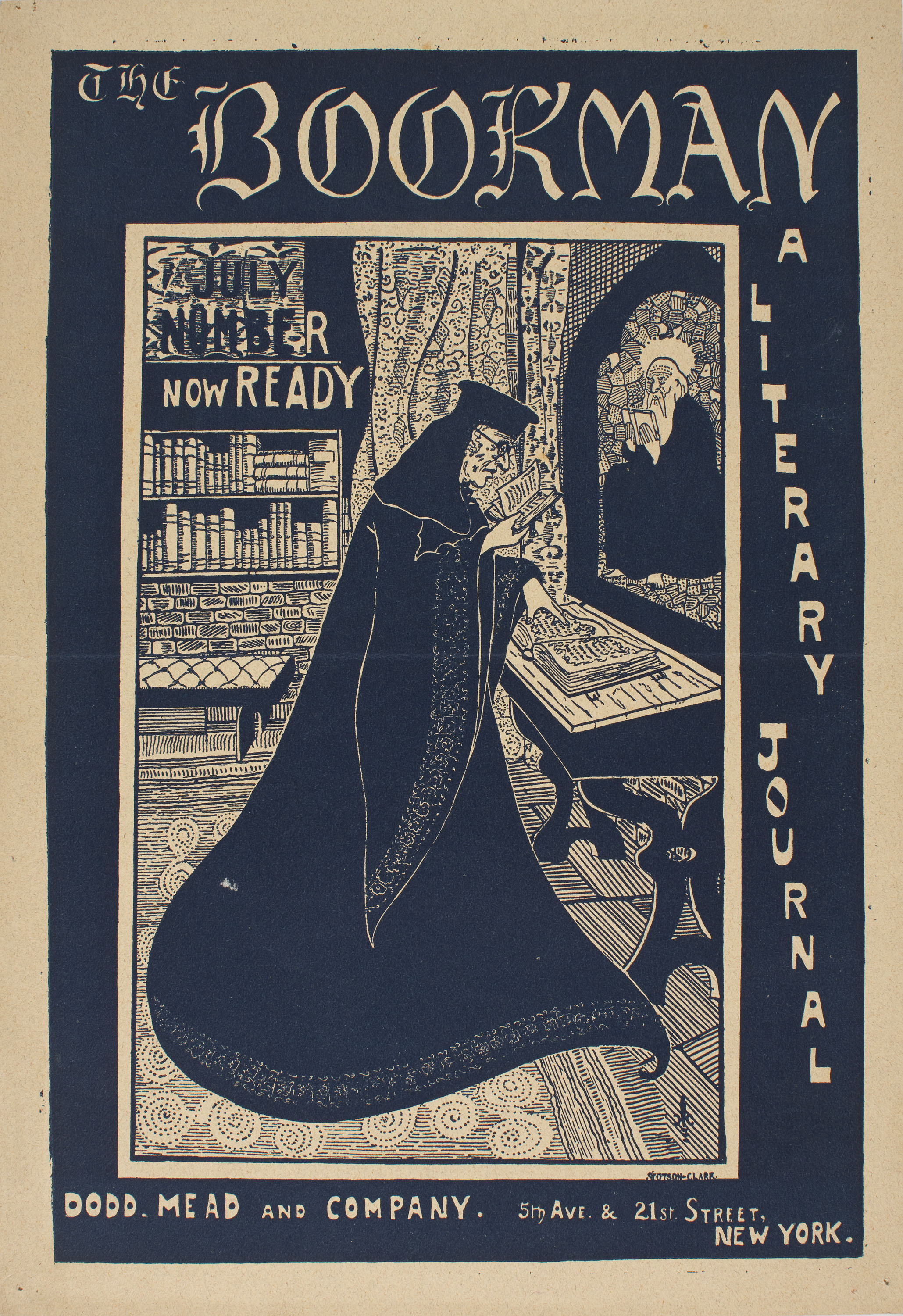 image for: George Frederick Scotson-Clark - The Bookman - 1895