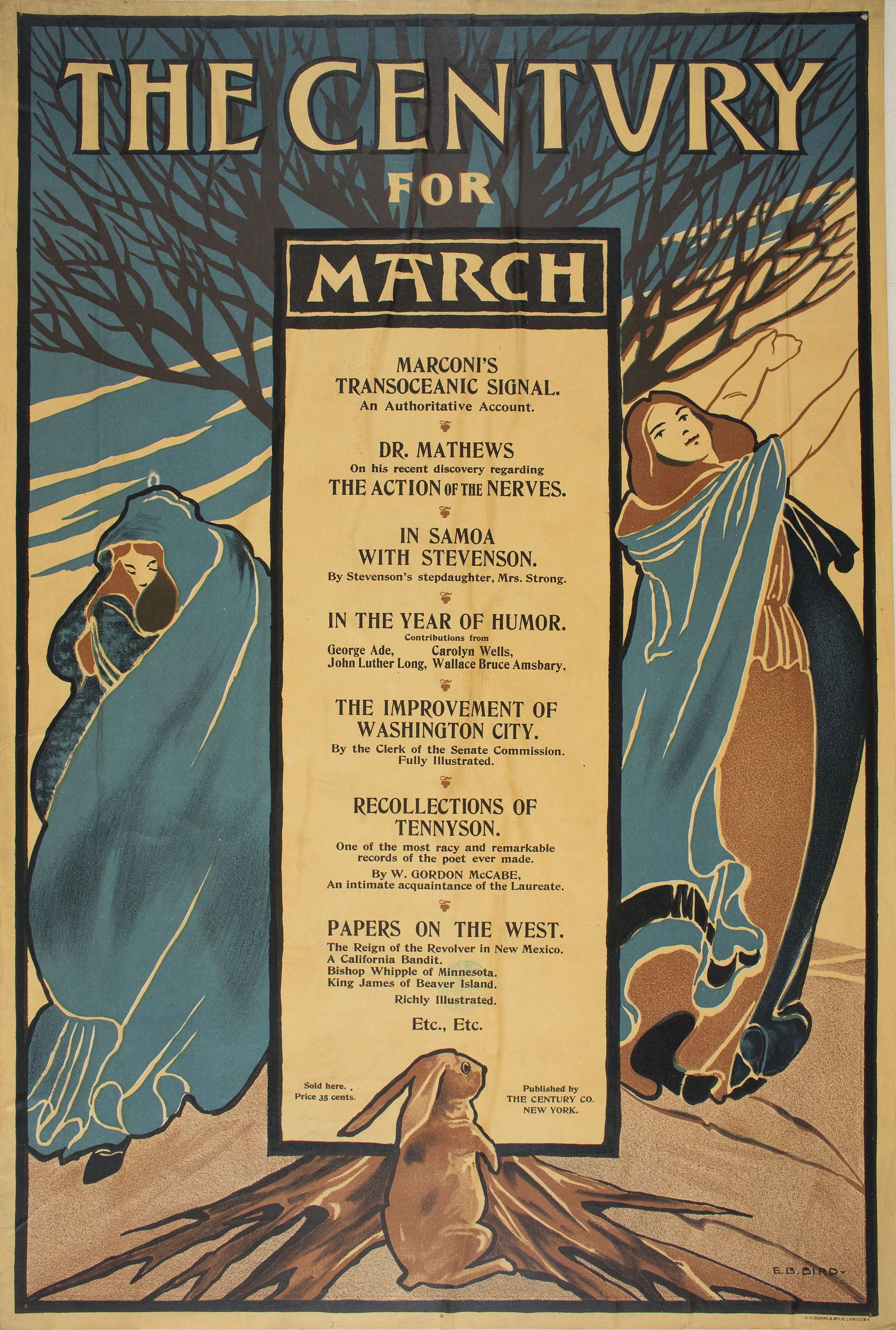 image for: Elisha Brown Bird - The Century for March - 1897 o anterior