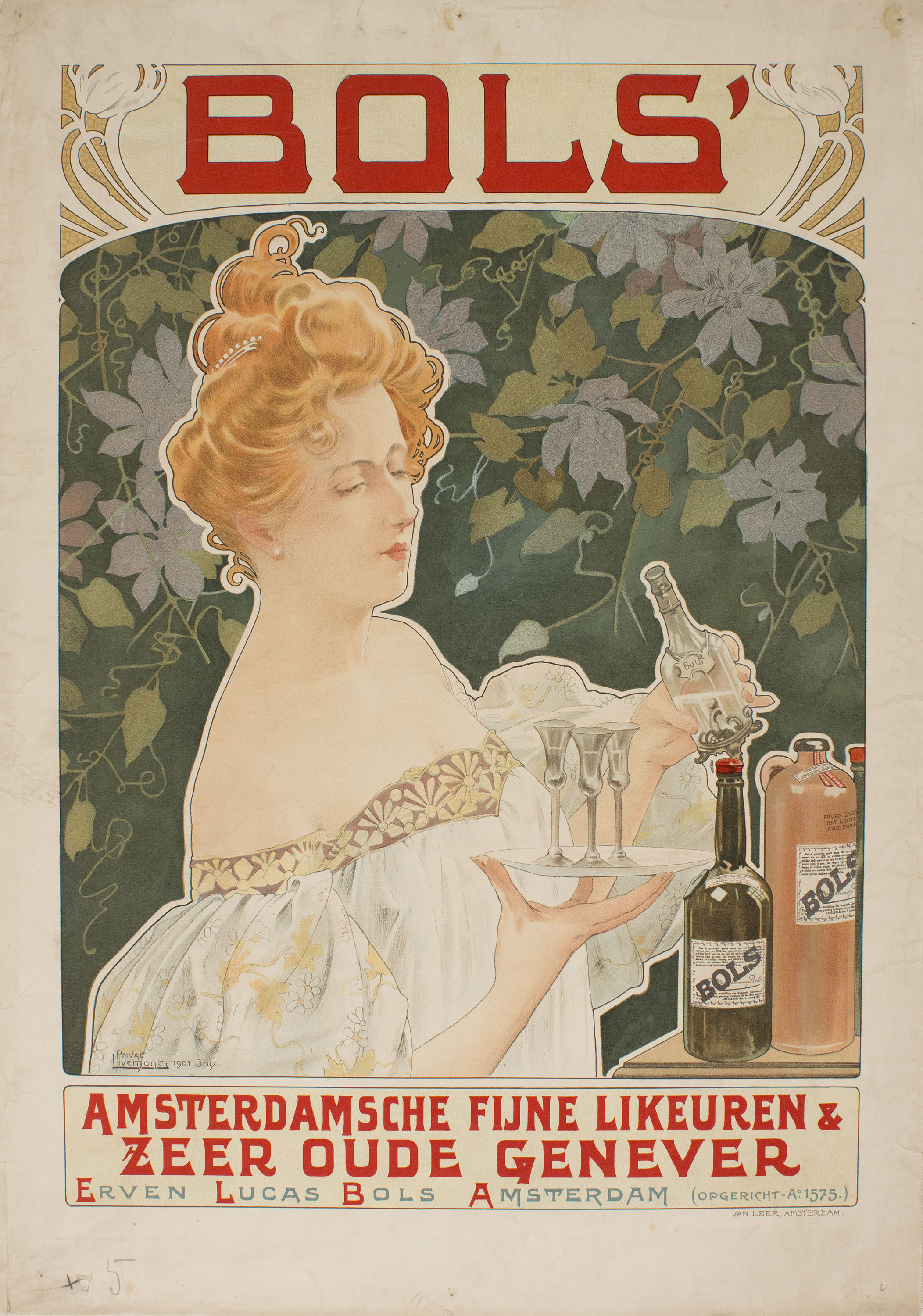 image for: Henri Privat-Livemont - Bols - 1901