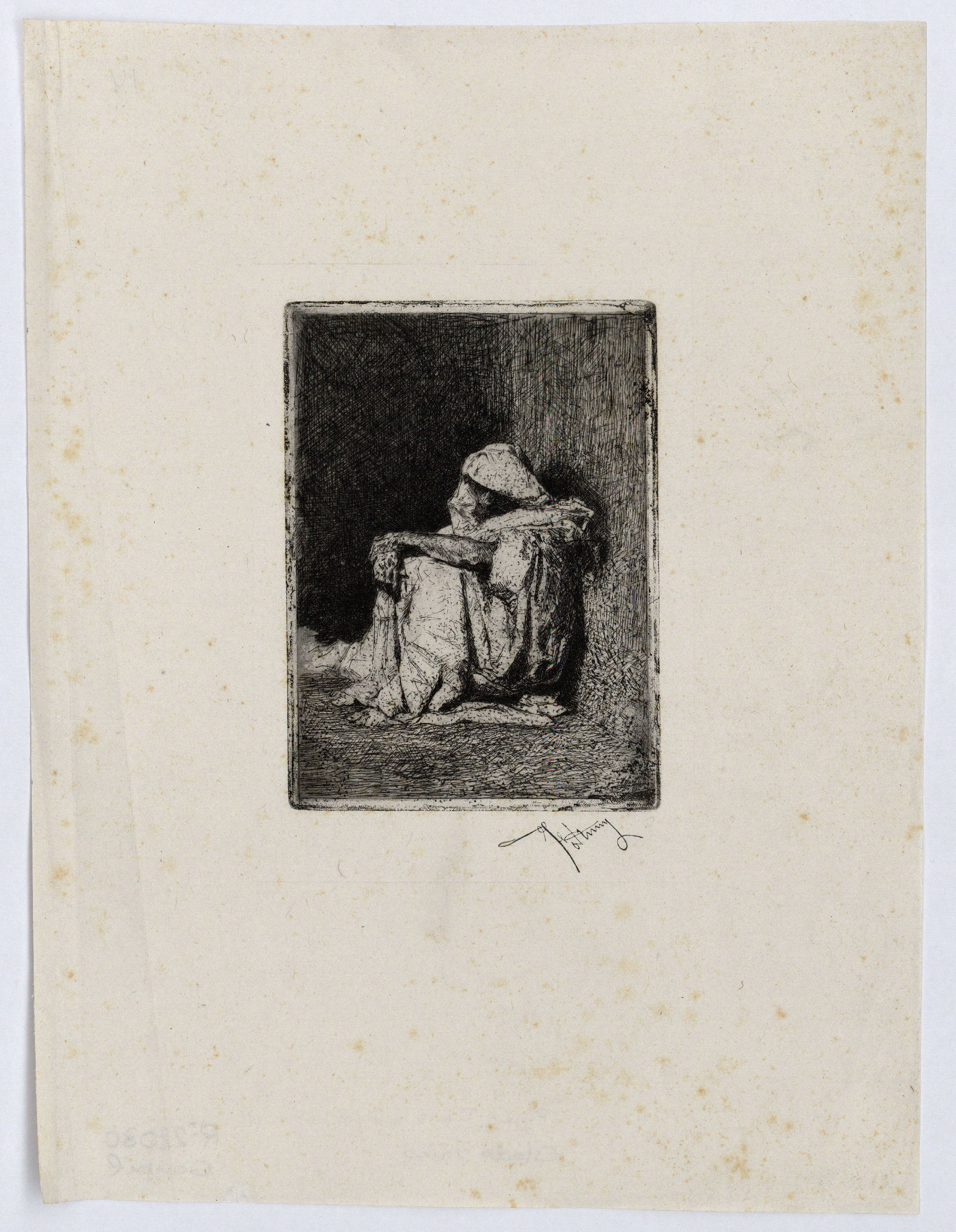 image for: Marià Fortuny - Àrab assegut - [no-dating]