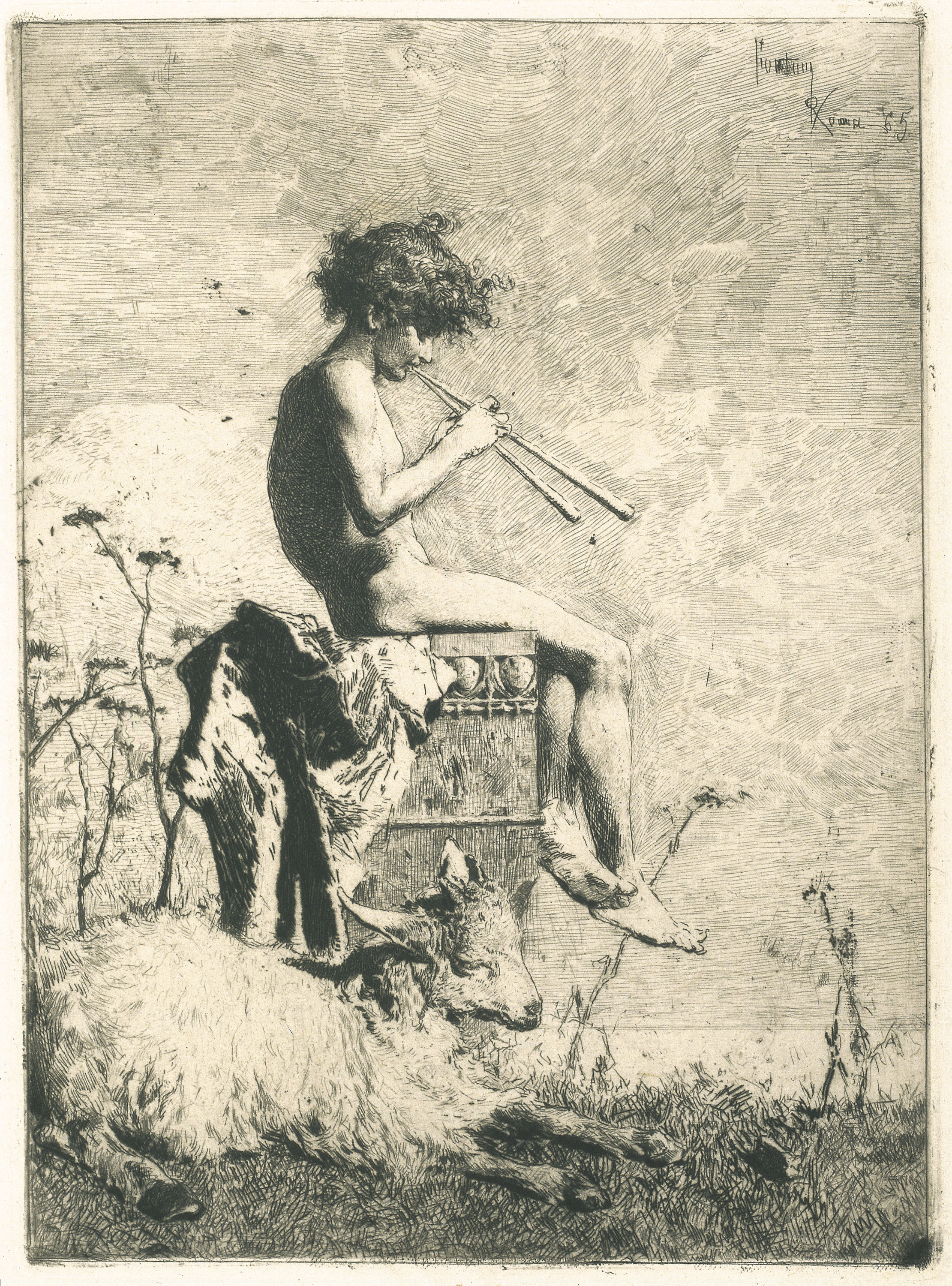 image for: Marià Fortuny - Idil·li - 1865