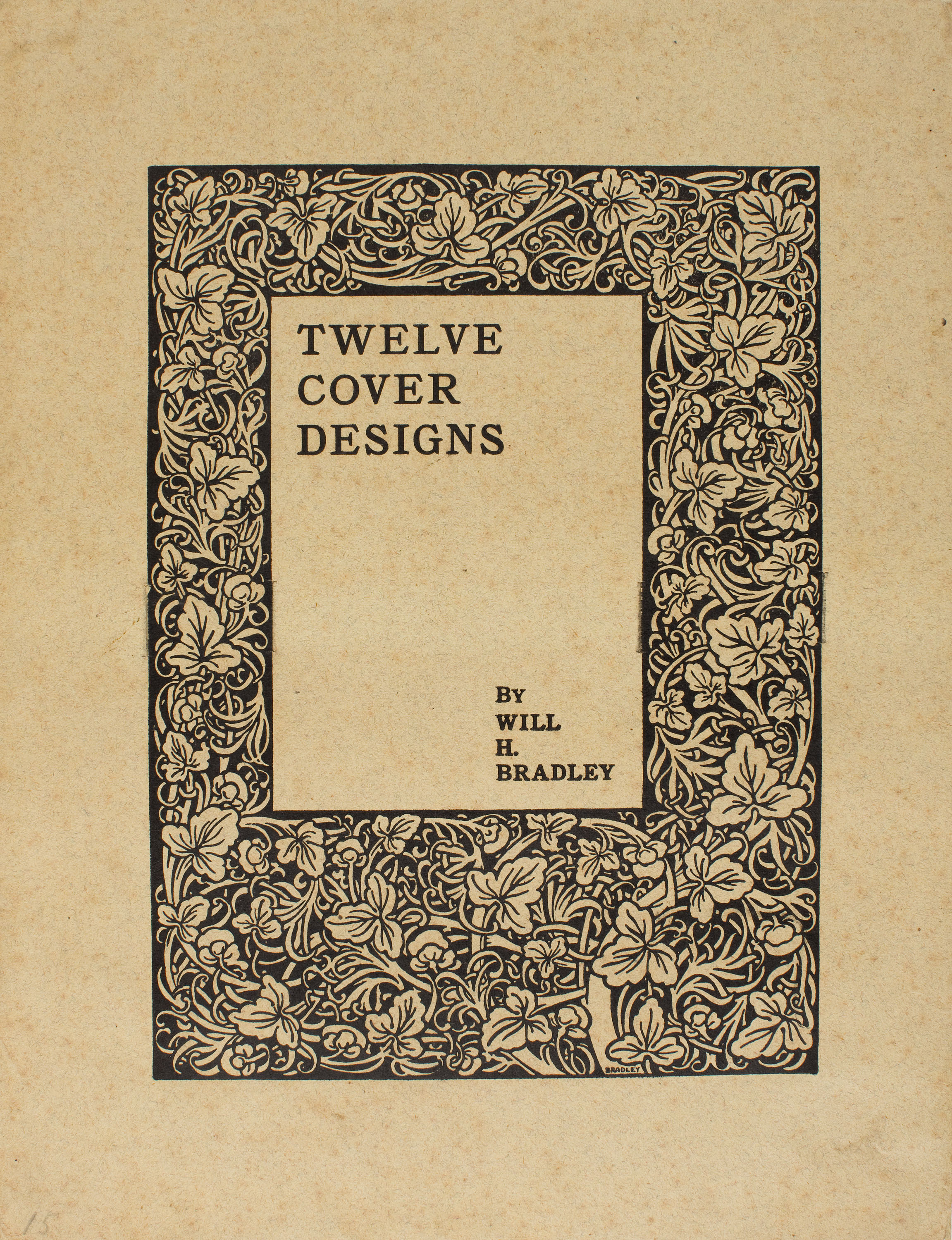 image for: William Henry Bradley - Twelve Cover Designs - 1894