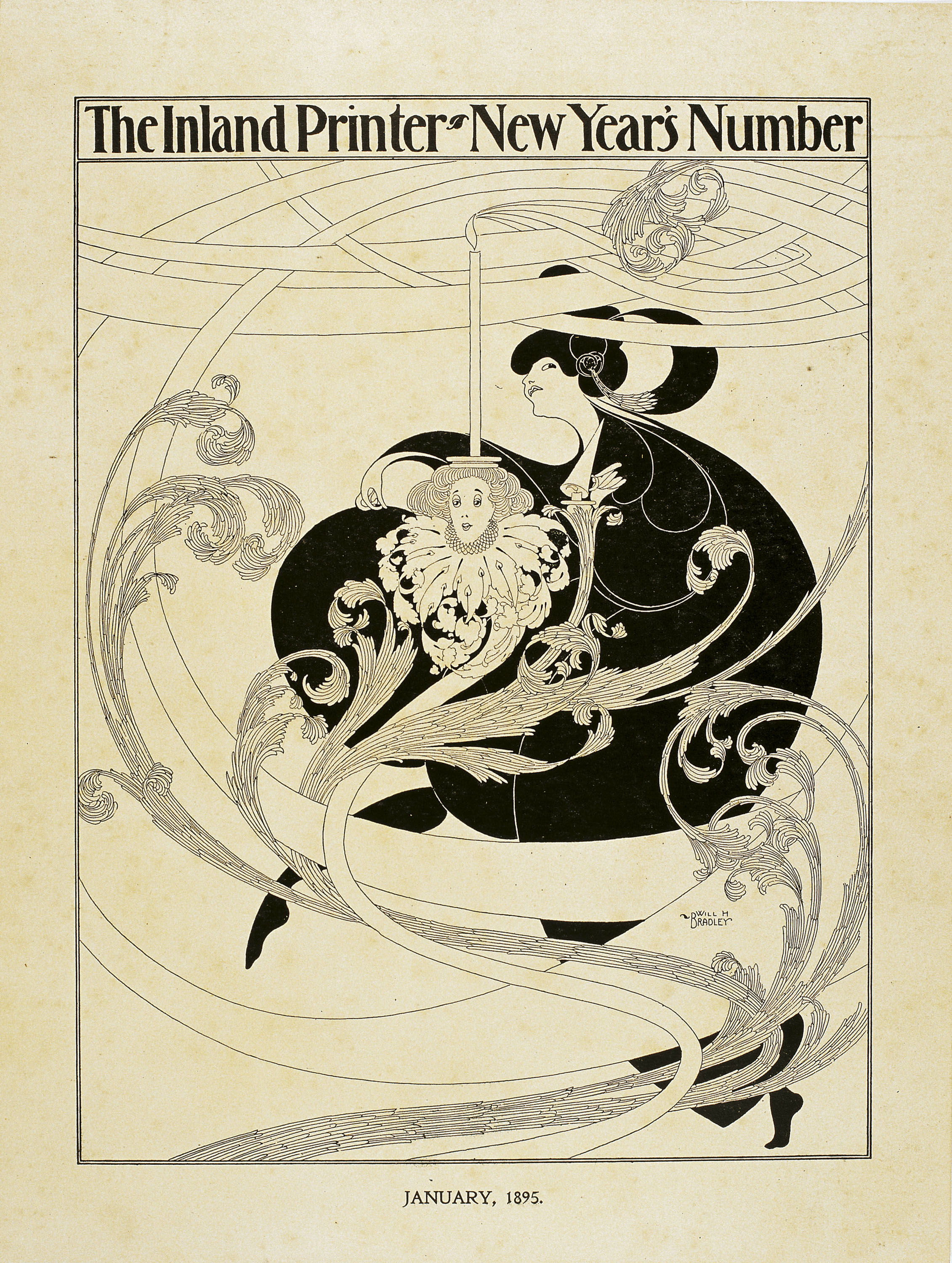 image for: William Henry Bradley - The Inland Printer. New Year&#039;s Number. January, 1895 - 1895