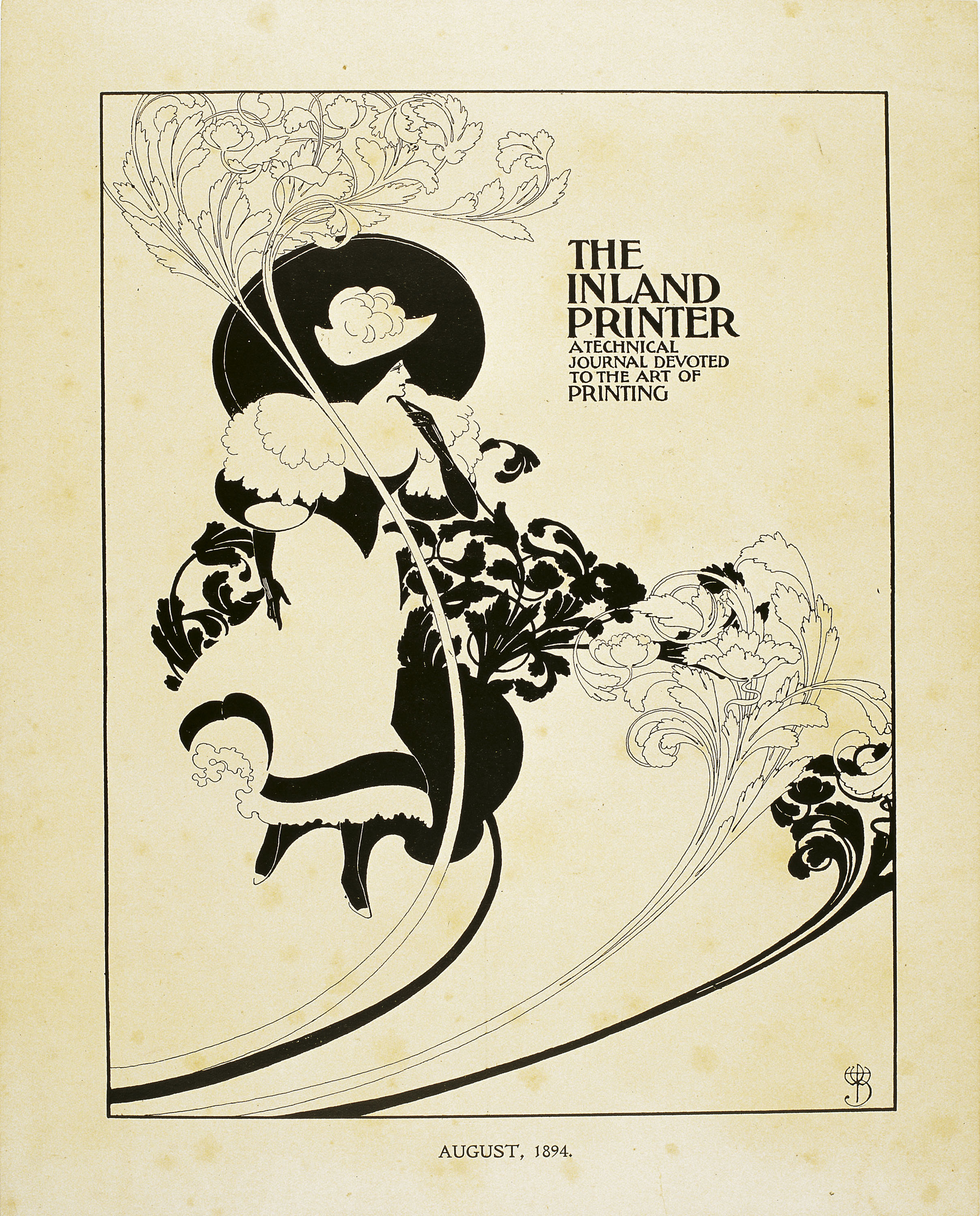 image for: William Henry Bradley - The Inland Printer. August, 1894 - 1894