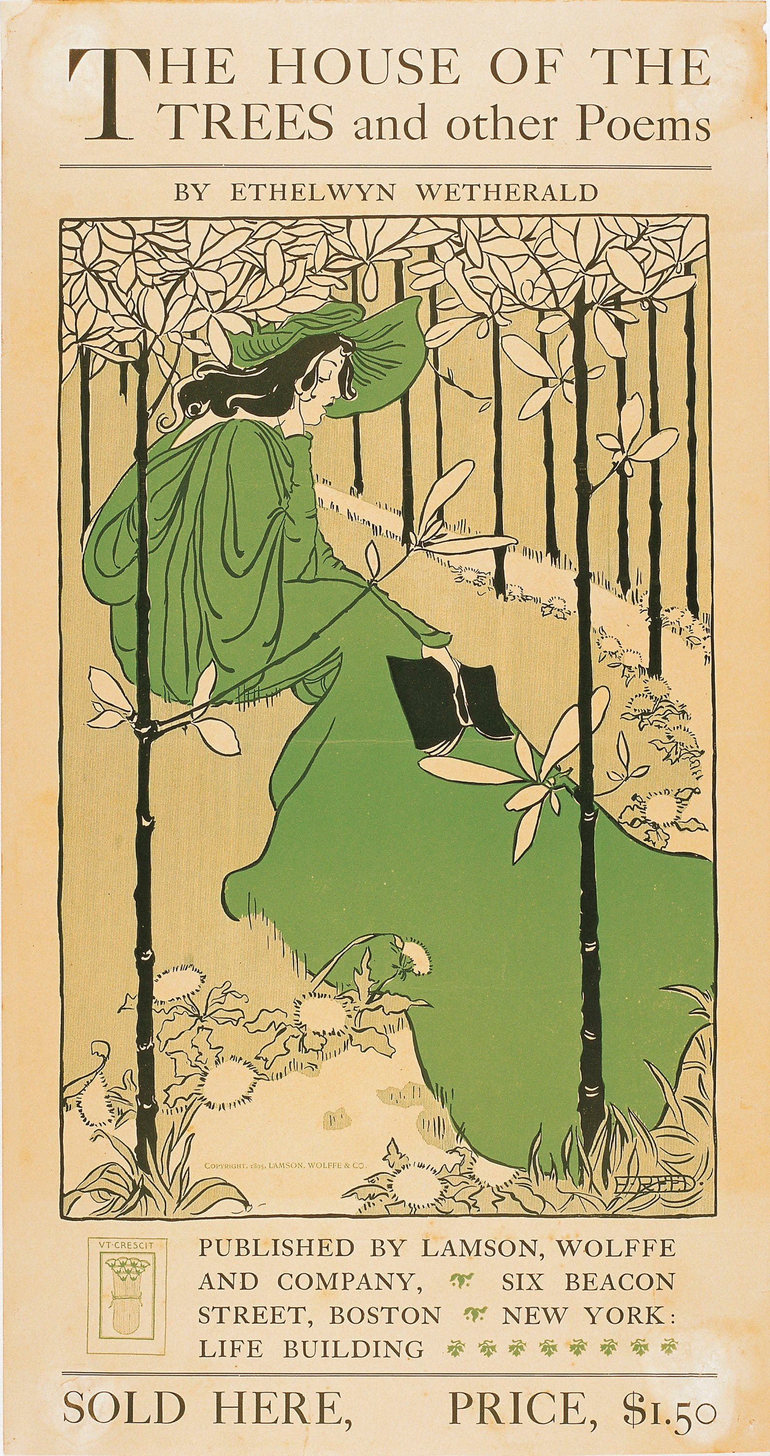 image for: Ethel Reed - The House of the Trees and other Poems - 1895