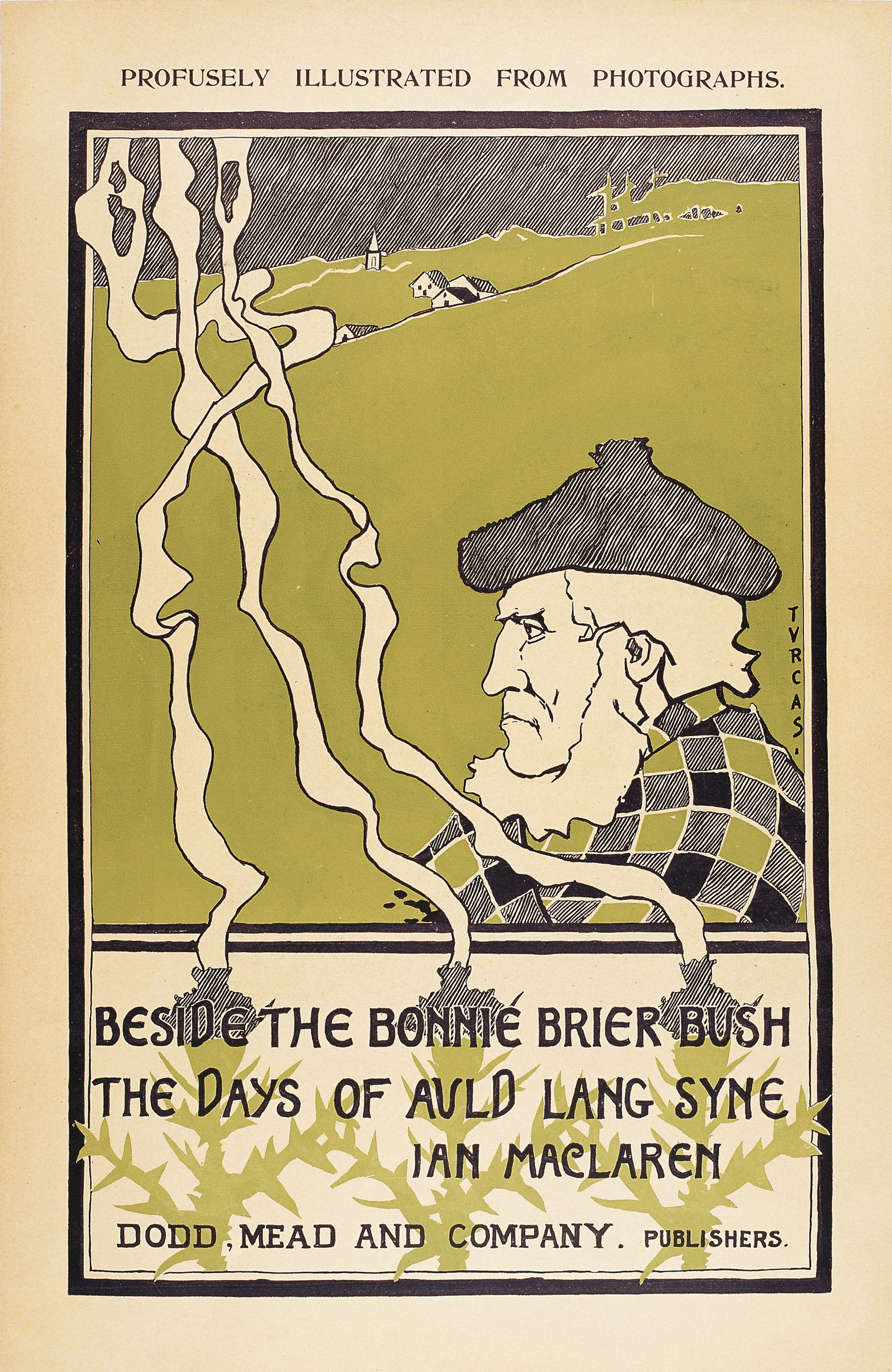 image for: Jules Turcas - Beside the Bonnie Brier Bush. The Days of Auld Lang Syne - 1895